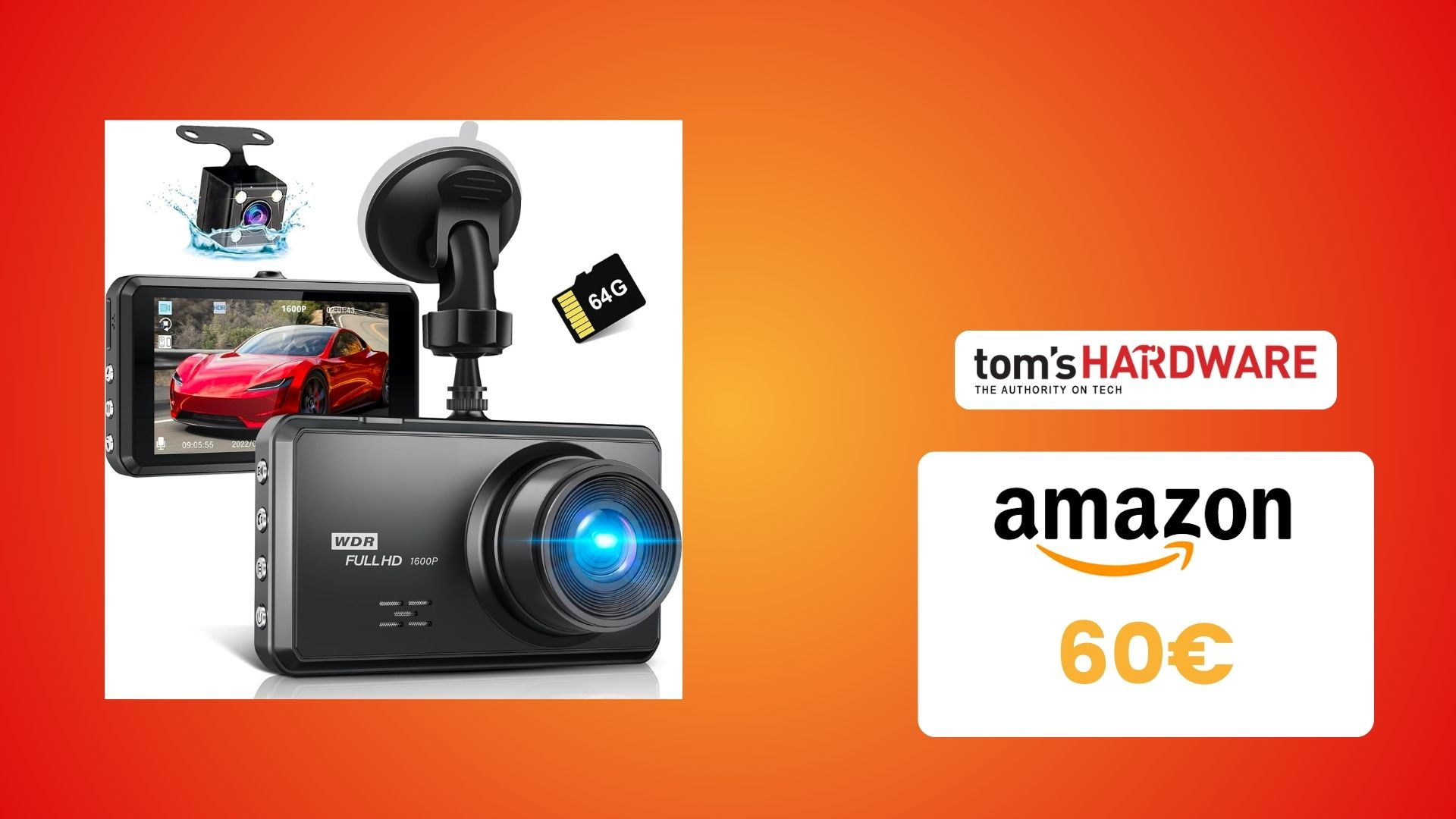 Prezzo TOP su questa doppia dash cam! (-25%) - Tom's Hardware