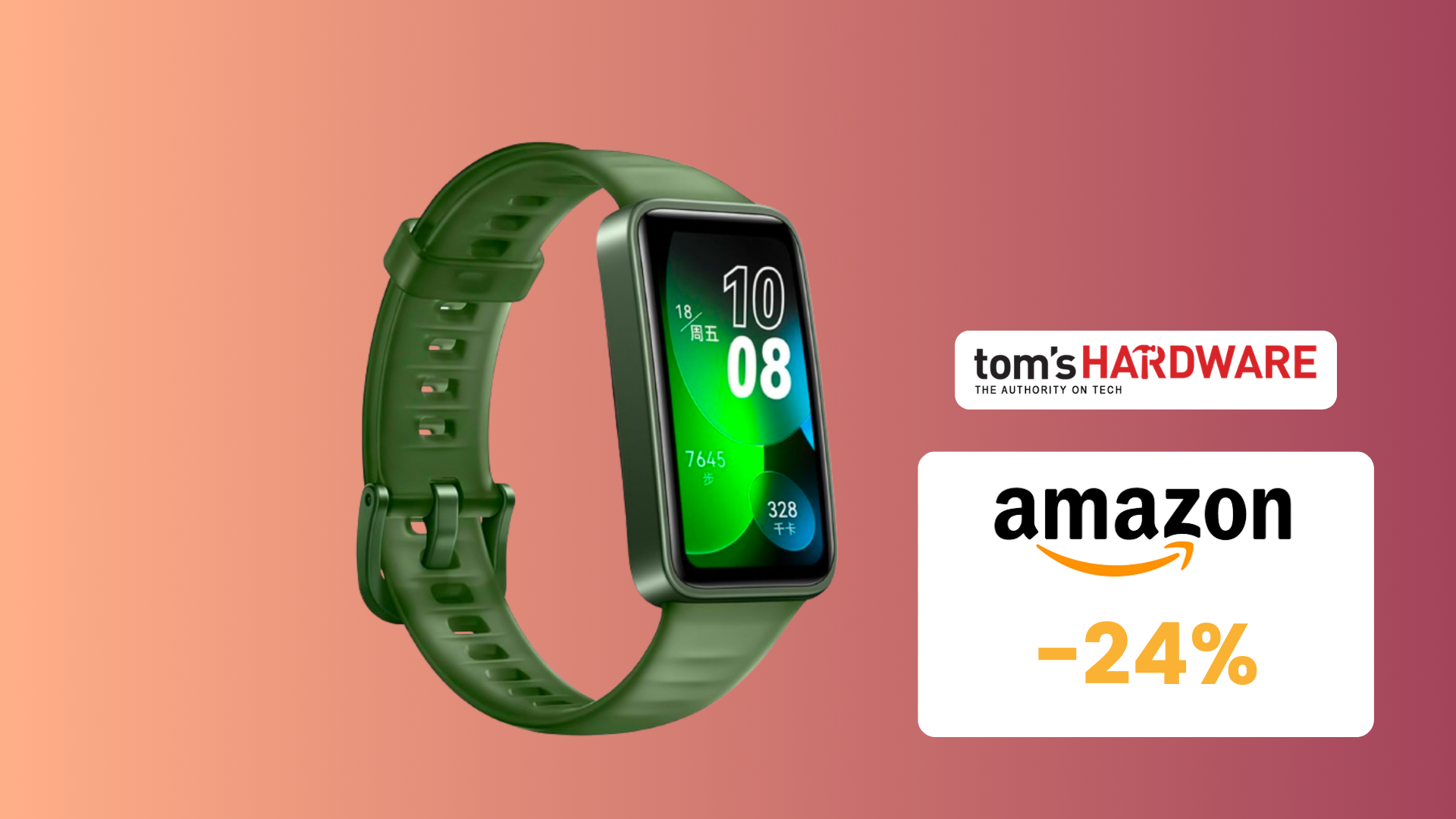 HUAWEI Band 8 Smart band, Leggero e Sottile, Monitoraggio scientifico del  sonno, Batteria fino a 2 settimane, Compatibile con Android e iOS, 24/7  Monitoraggio della salute, Rosa+AP52 : : Elettronica