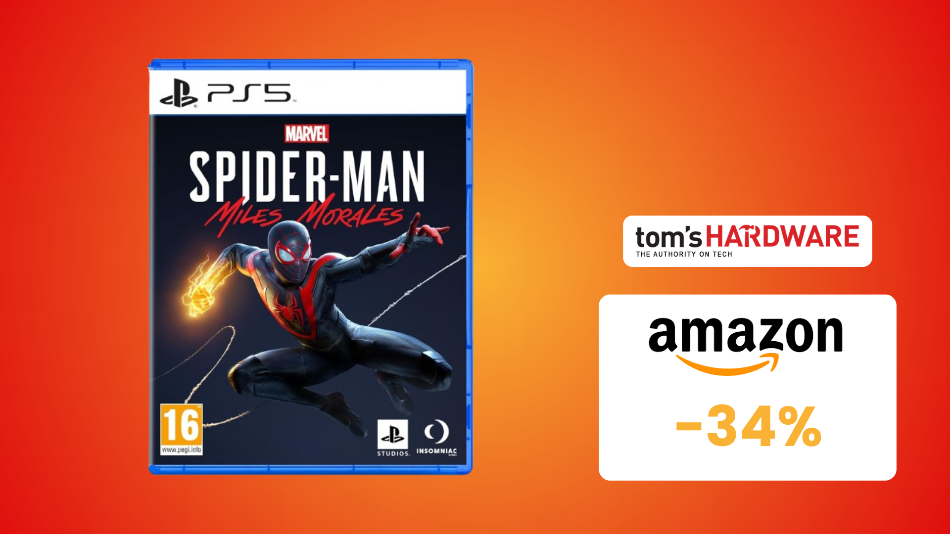 Spider-Man: Miles Morales PS5 a SOLI 39,99€, SUPER SCONTO del 34% ...