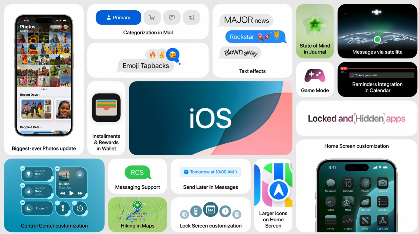 Preparate i vostri iPhone, oggi arriva iOS 18 per tutti!