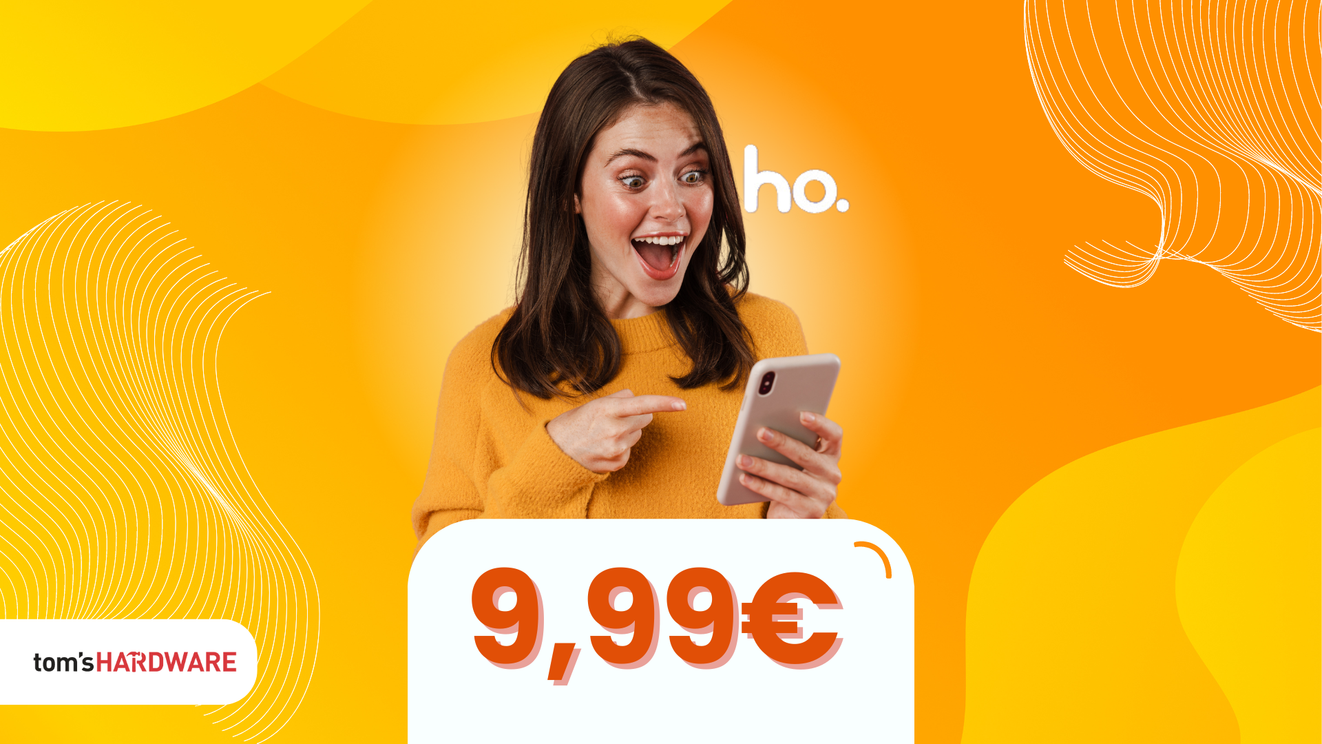 Passa a ho. Mobile e ottieni ben 200GB in 5G a SOLI 9,99€!