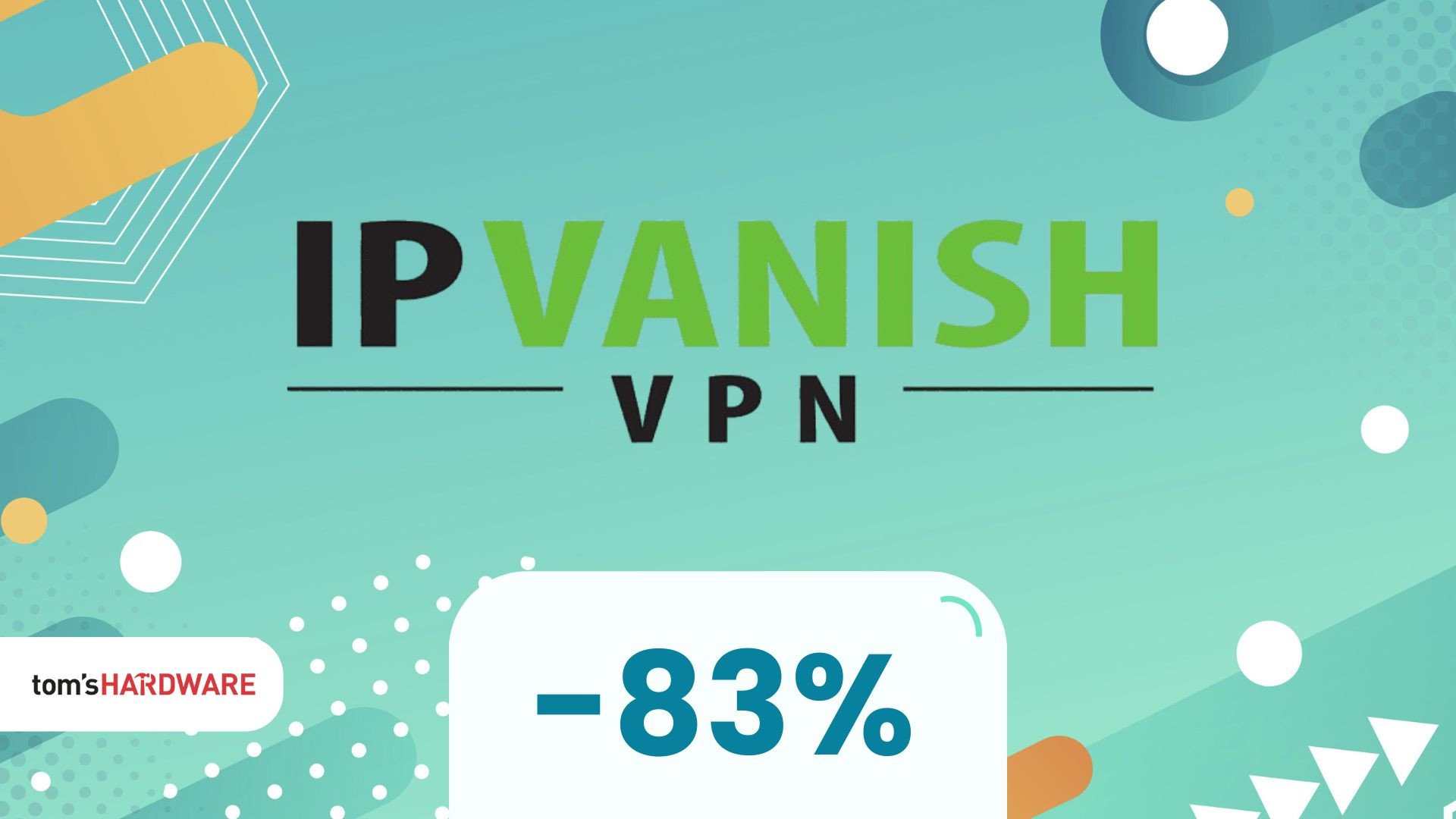 Vuoi una connessione crittografata? IPVanish te la offre con l'83% di sconto!