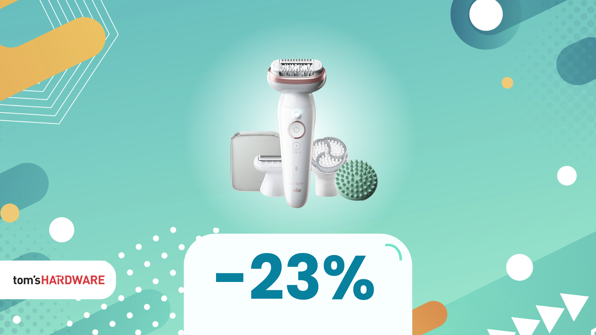 Braun Silk-épil 9 SkinSpa a solo 134€! Risparmia il 23%