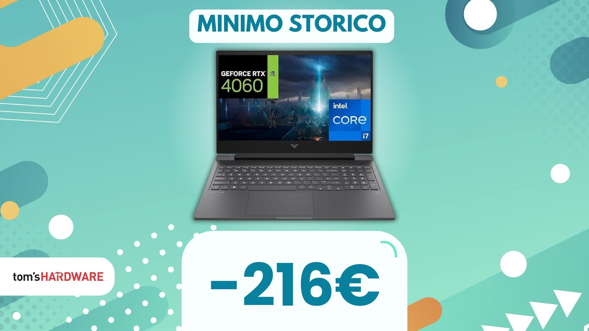 Affare nascosto su Amazon: questo notebook da gaming HP oggi costa POCHISSIMO!