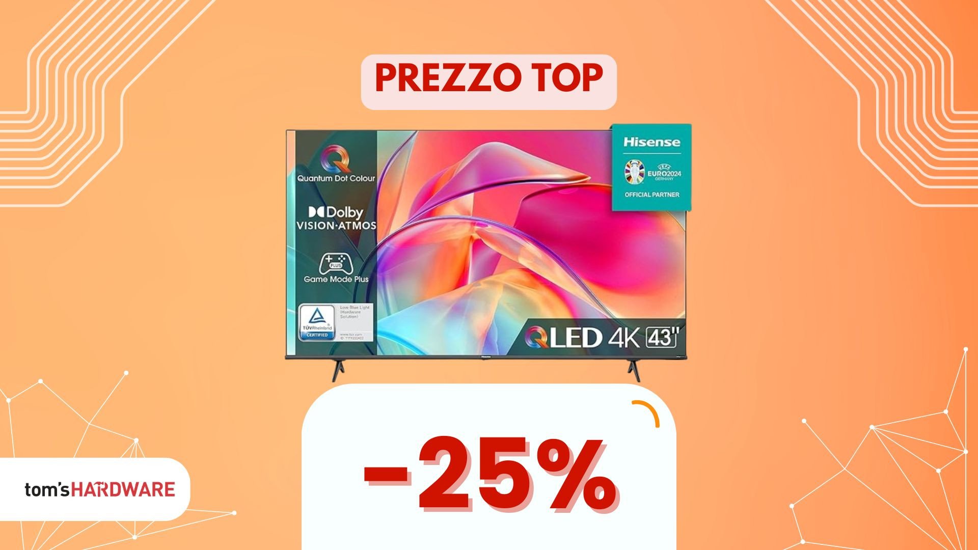 Ecco la TV QLED a meno di 300€ che offre anche ottimizzazioni per il gaming