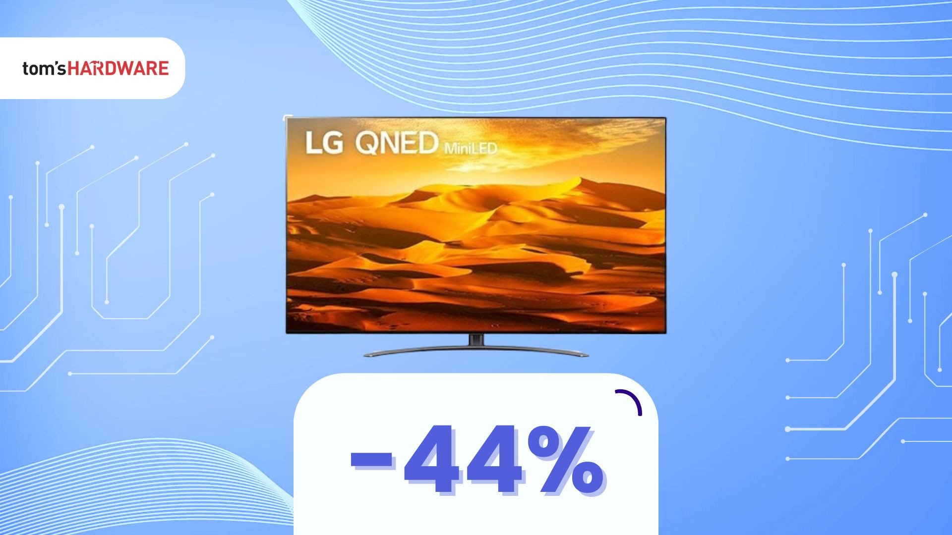 Con il 44% di sconto, scopri come questa TV LG a LED può ancora tenere testa agli OLED