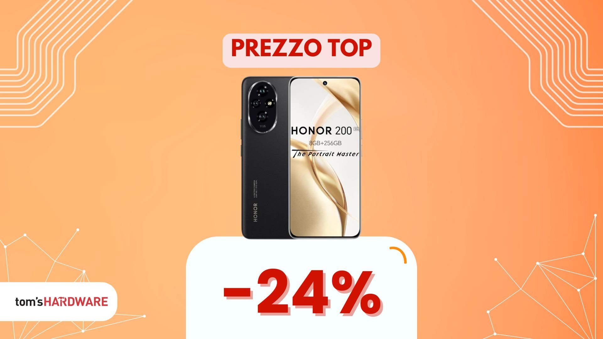 Honor 200: ritratti da studio con lo smartphone, oggi a meno di 400€ sul vostro store preferito