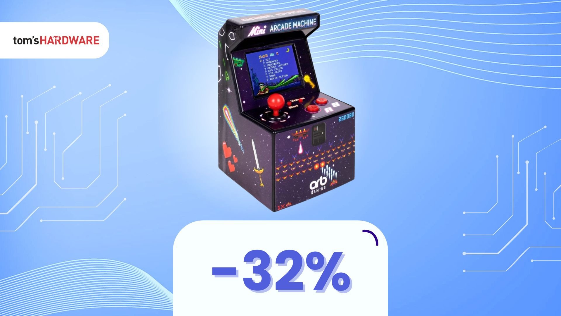 Amazon Find: la magia degli anni '80 nella tua mano con questo mini cabinato arcade, oggi IN SCONTO!