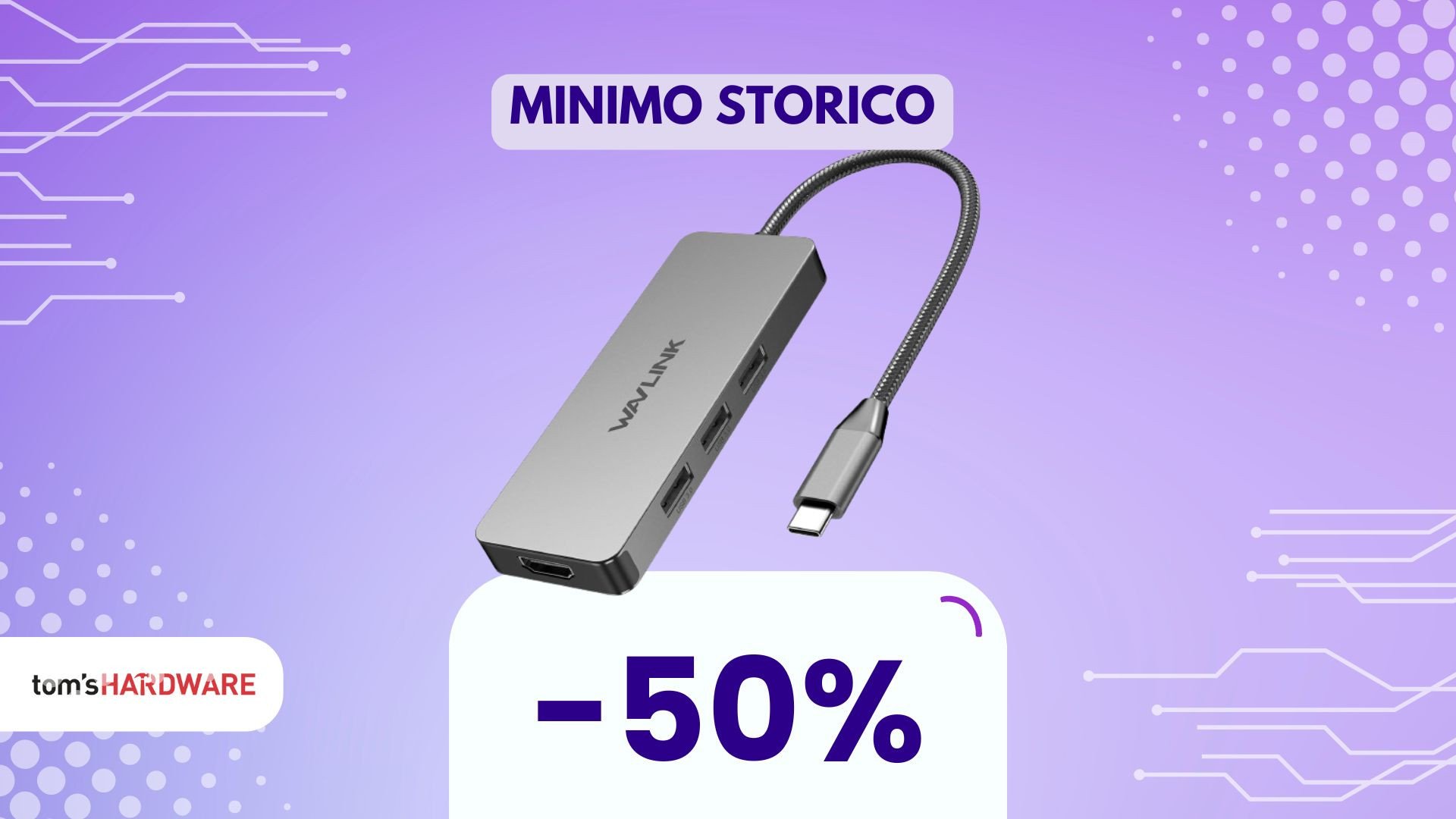 Questo adattatore 7 in 1 legge ogni formato e con lo sconto del 50% è da preferire