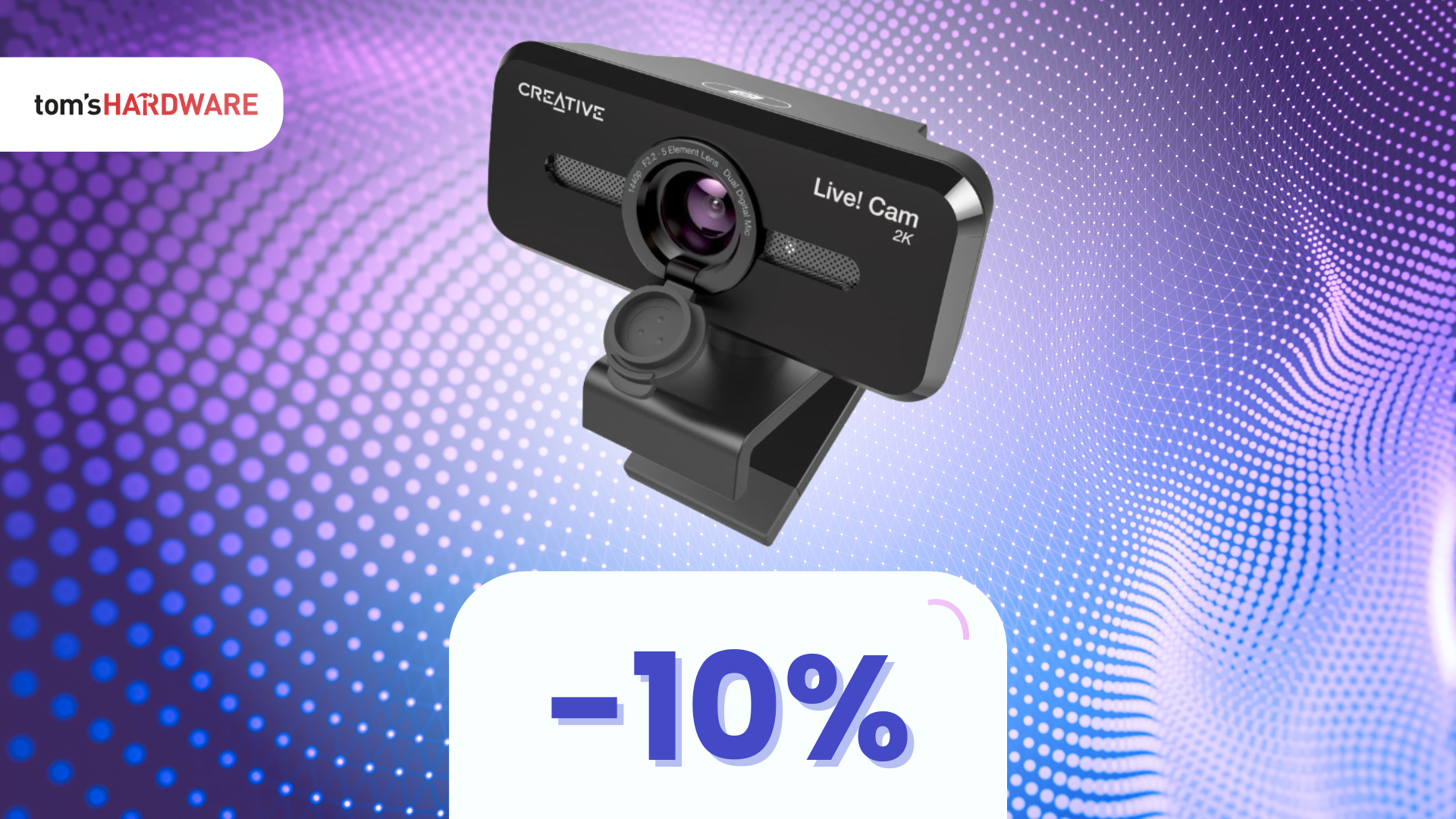 Non perdere lo SCONTO su questa webcam ideale per lo smart working!