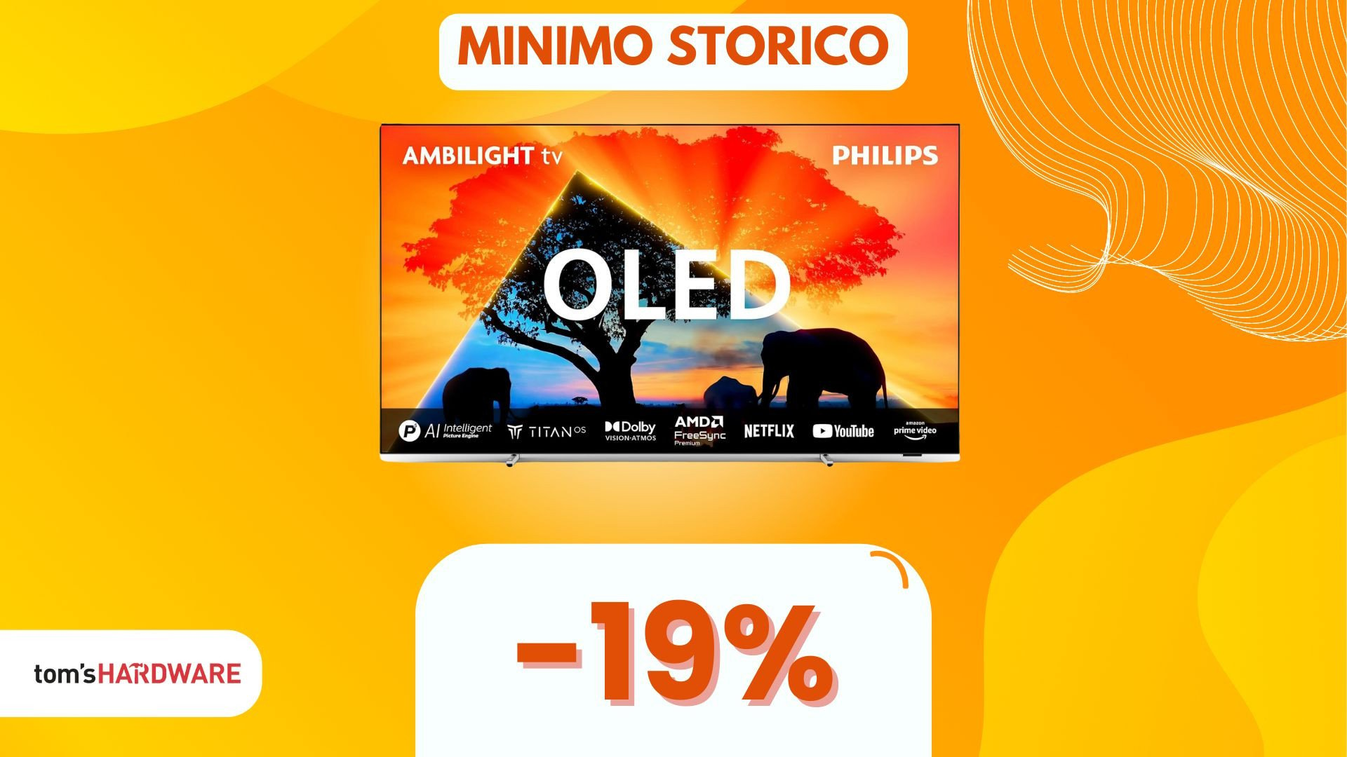 Non solo OLED: ecco la Smart TV che DÀ VITA al tuo salotto! (-19%)