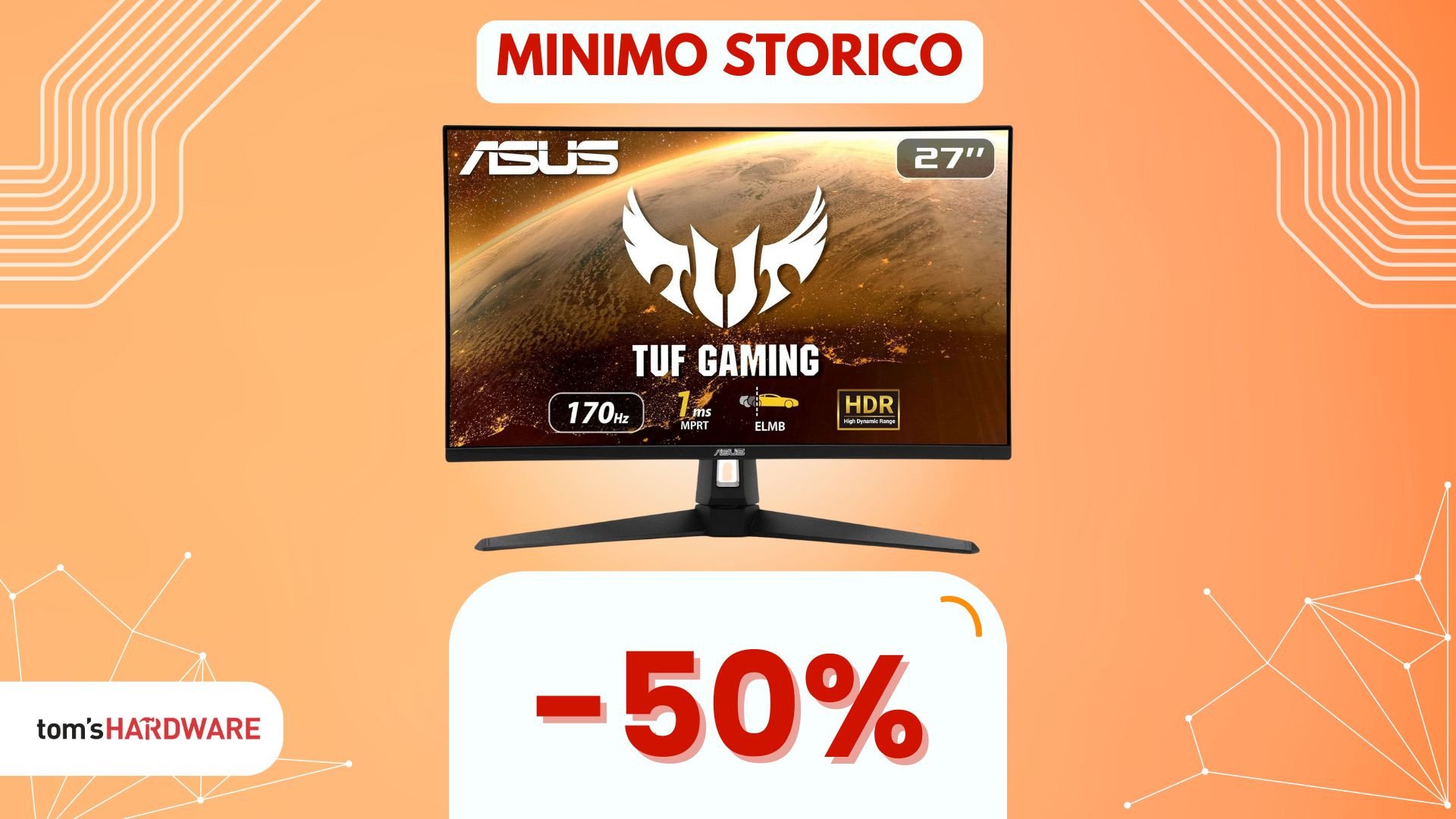 Fluidità o alta risoluzione? Con questo monitor da gaming non devi scegliere, ed è a METÀ PREZZO!