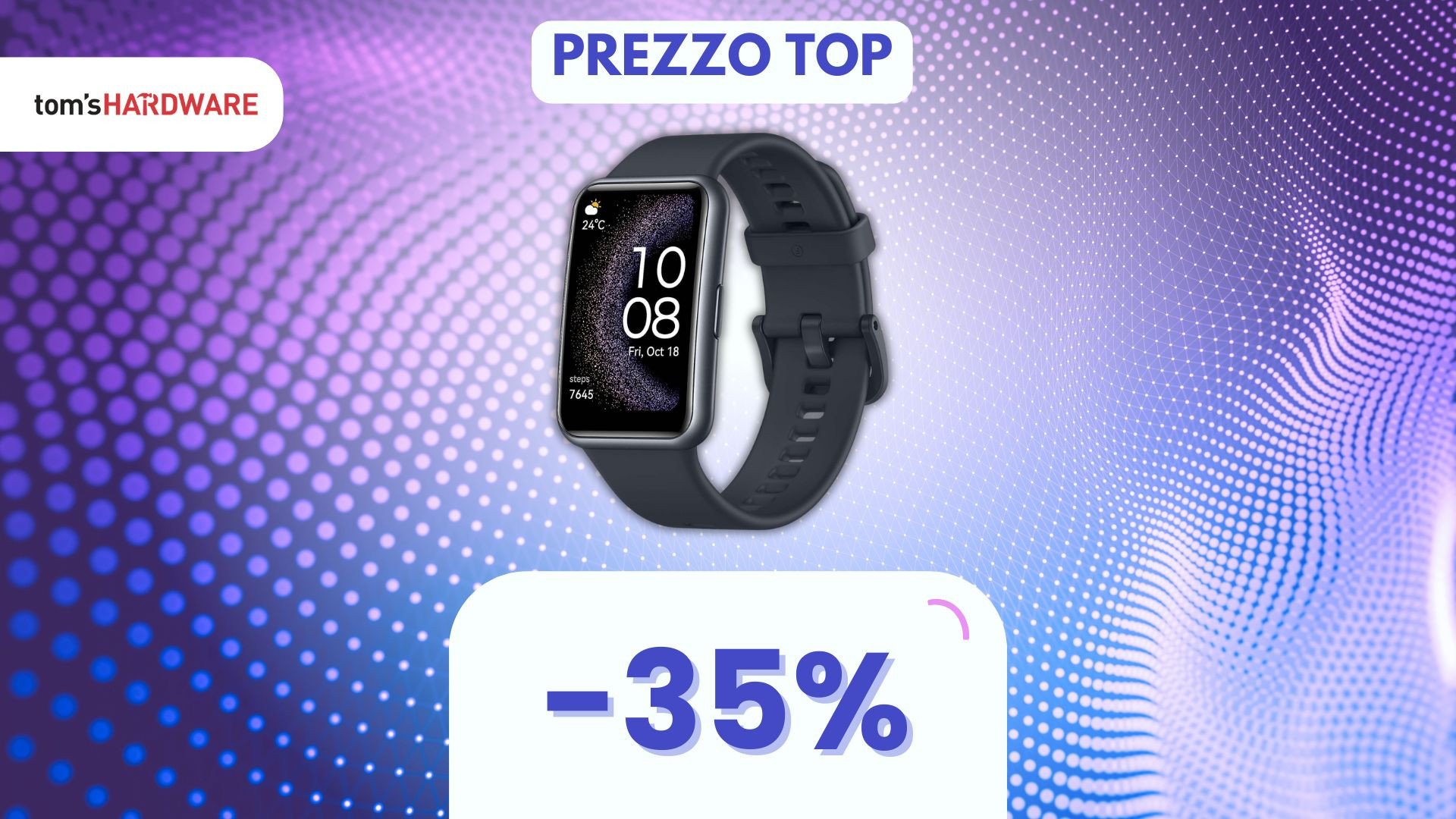 9 giorni di autonomia: lo smartwatch che non ti abbandona mai è in SUPER SCONTO!