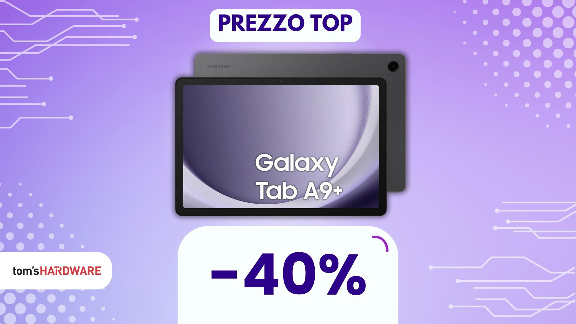 Dal lavoro all'intrattenimento senza compromessi: Galaxy Tab A9+ a un prezzo SHOCK