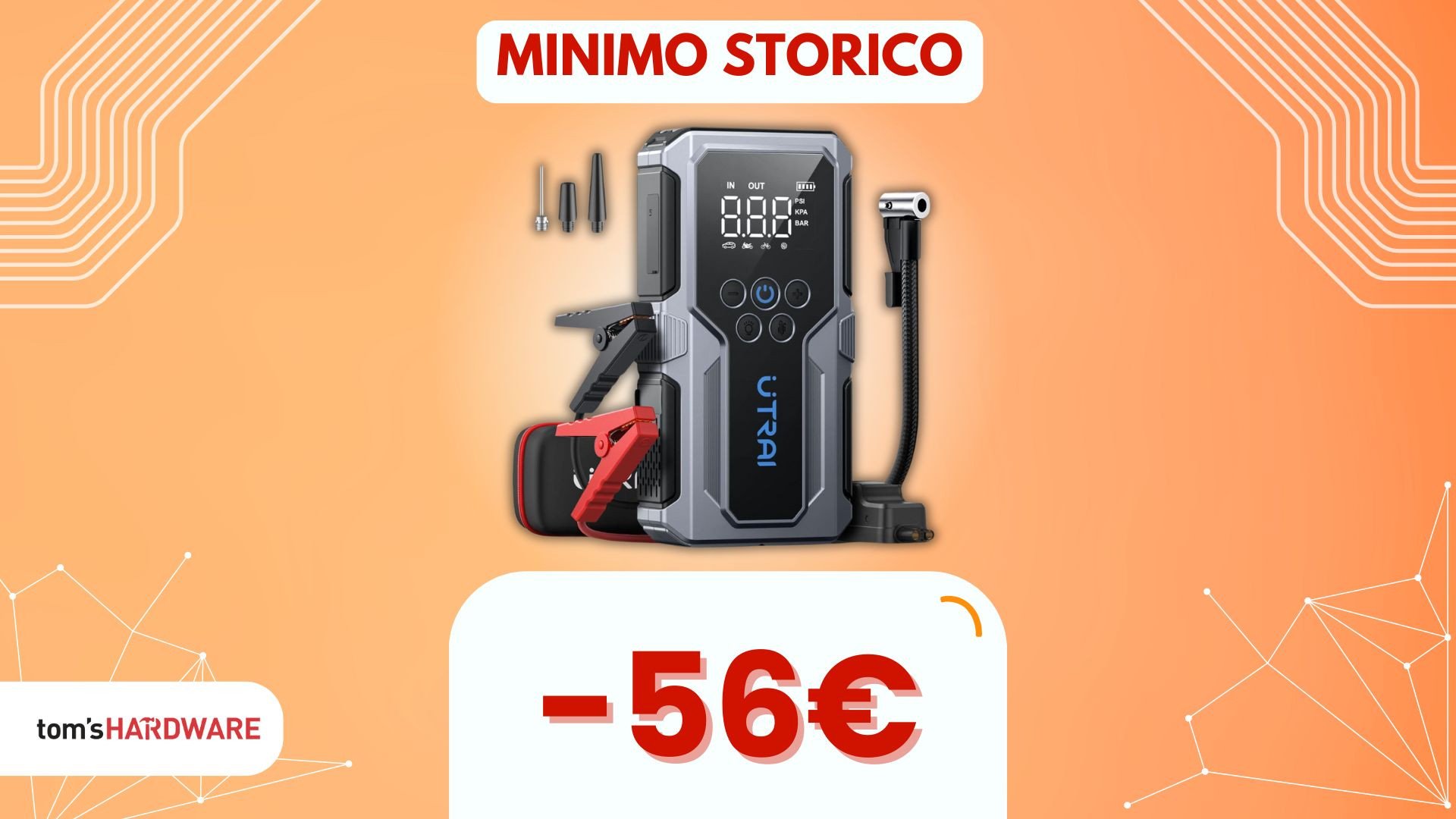 TRIPLO SCONTO per questo avviatore d'emergenza, costa pochissimo!