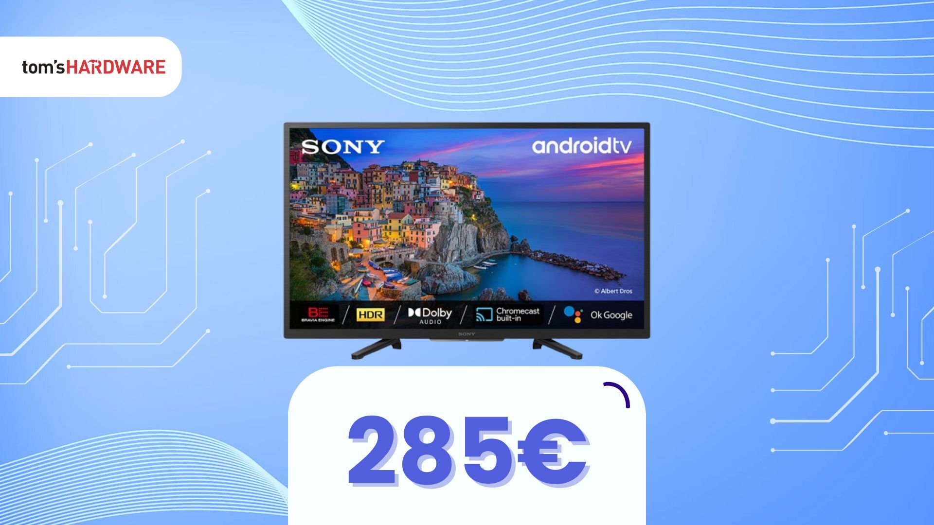 Qualità Sony Bravia in un TV da 32". Scopri l'offerta a soli 285€