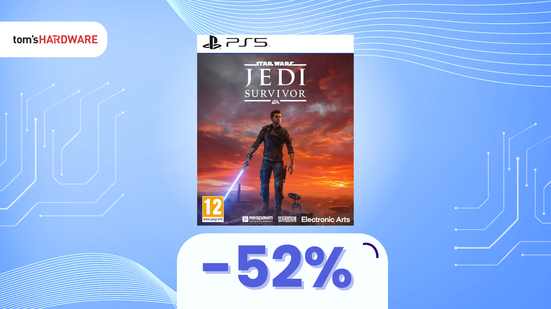 Star Wars Jedi: Survivor a SOLO 35€! Scontato a meno della metà!