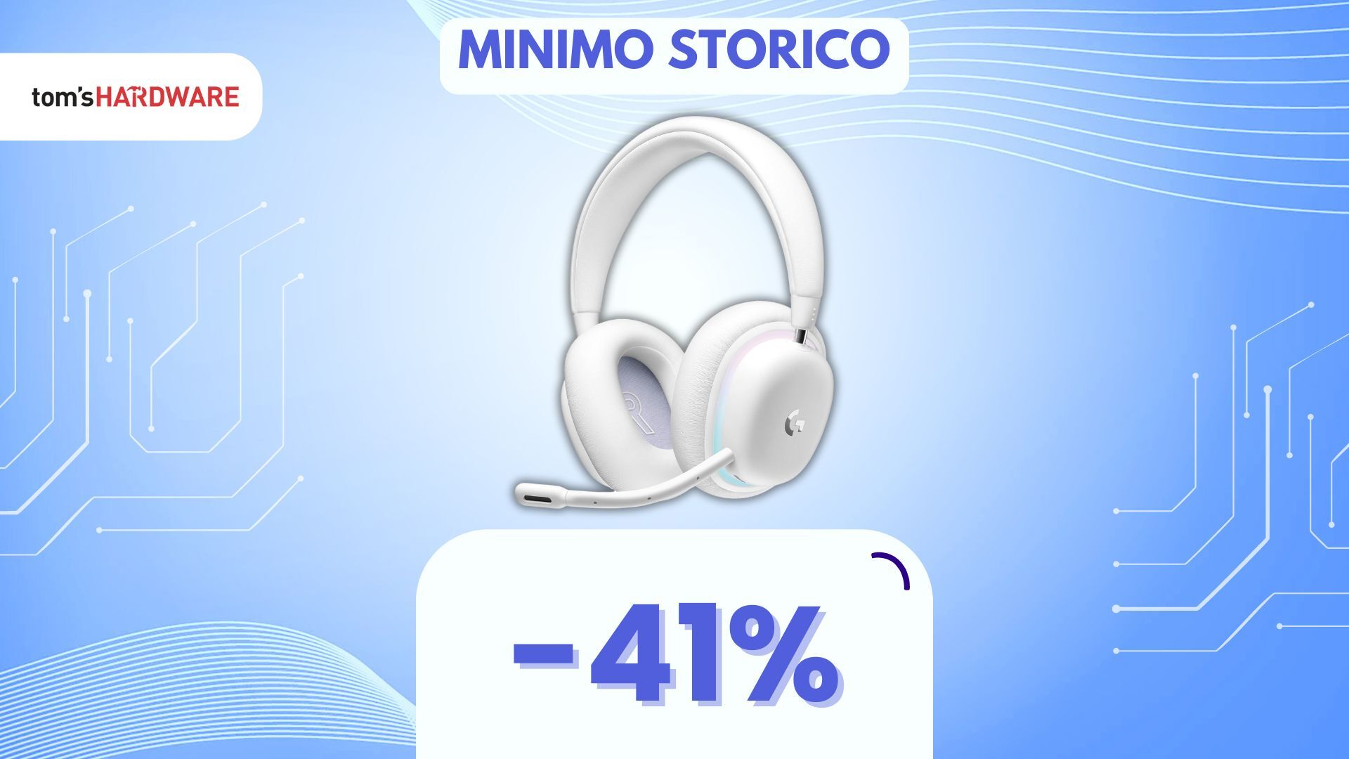 Audio SENZA COMPROMESSI con queste cuffie da gaming Logitech! (-41%)