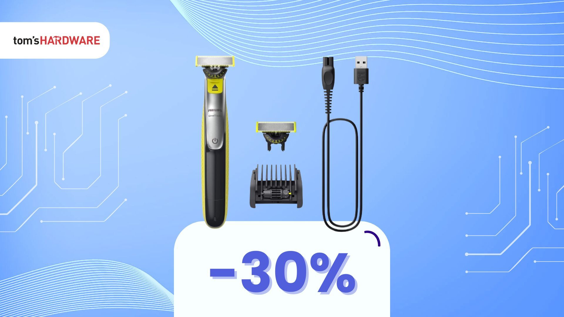 La qualità Philips si riconosce in questo rasoio. Oggi a soli 35€ (-42%)