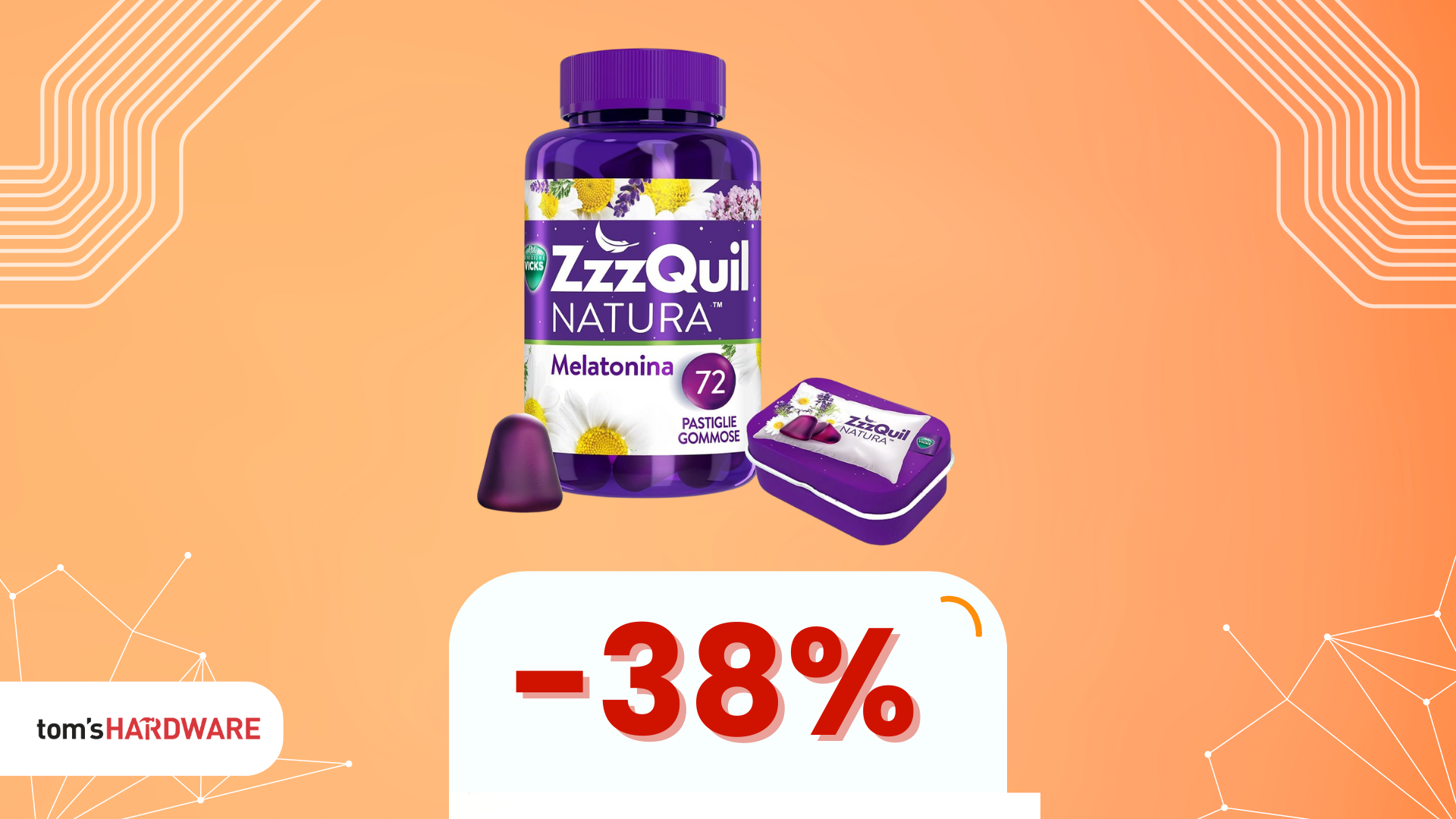 Sonno tranquilli grazie a Zzzquil Natura I a un prezzo SHOCK! (-38%)