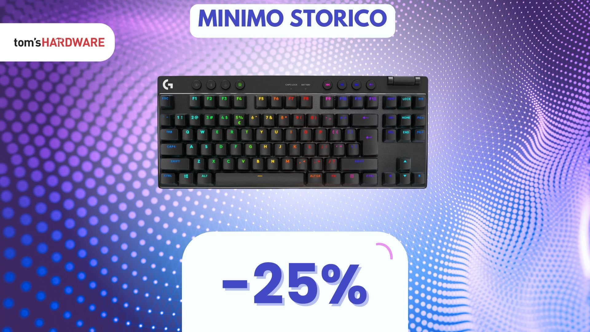 Pronti a competere? Questa tastiera da gaming Logitech è PERFETTA per i pro gamer!