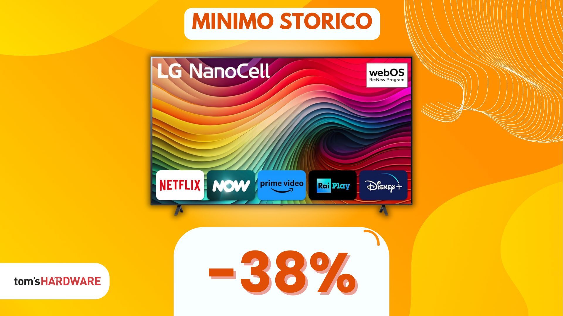 86 pollici di pura magia visiva: Smart TV LG NanoCell a prezzo SHOCK!