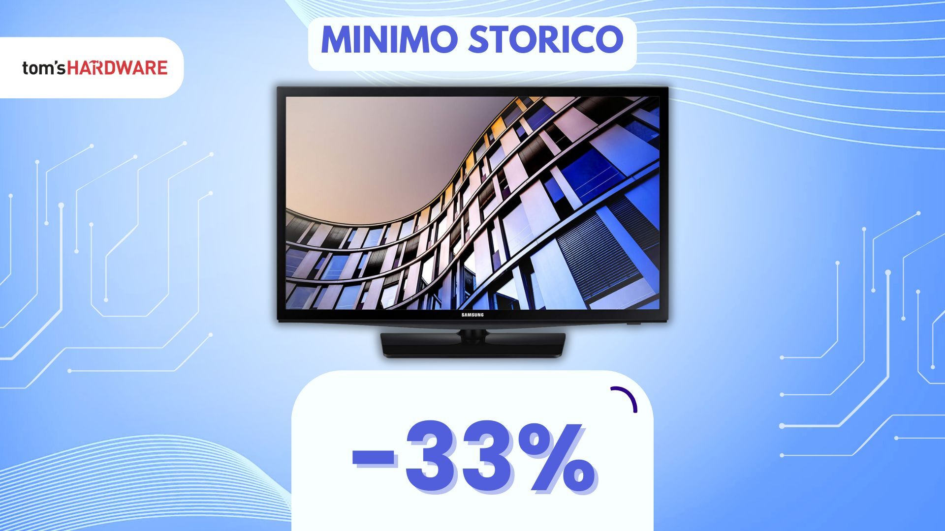 Tutta la versatilità di una Smart TV in soli 24 pollici: APPROFITTANE ORA! (-33%)