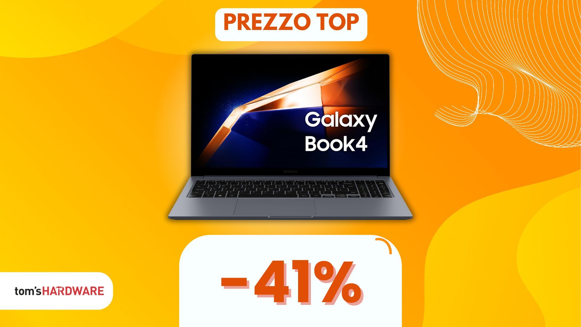 Potenza portatile in OFFERTA con Samsung Galaxy Book4 SCONTATO del 41%!