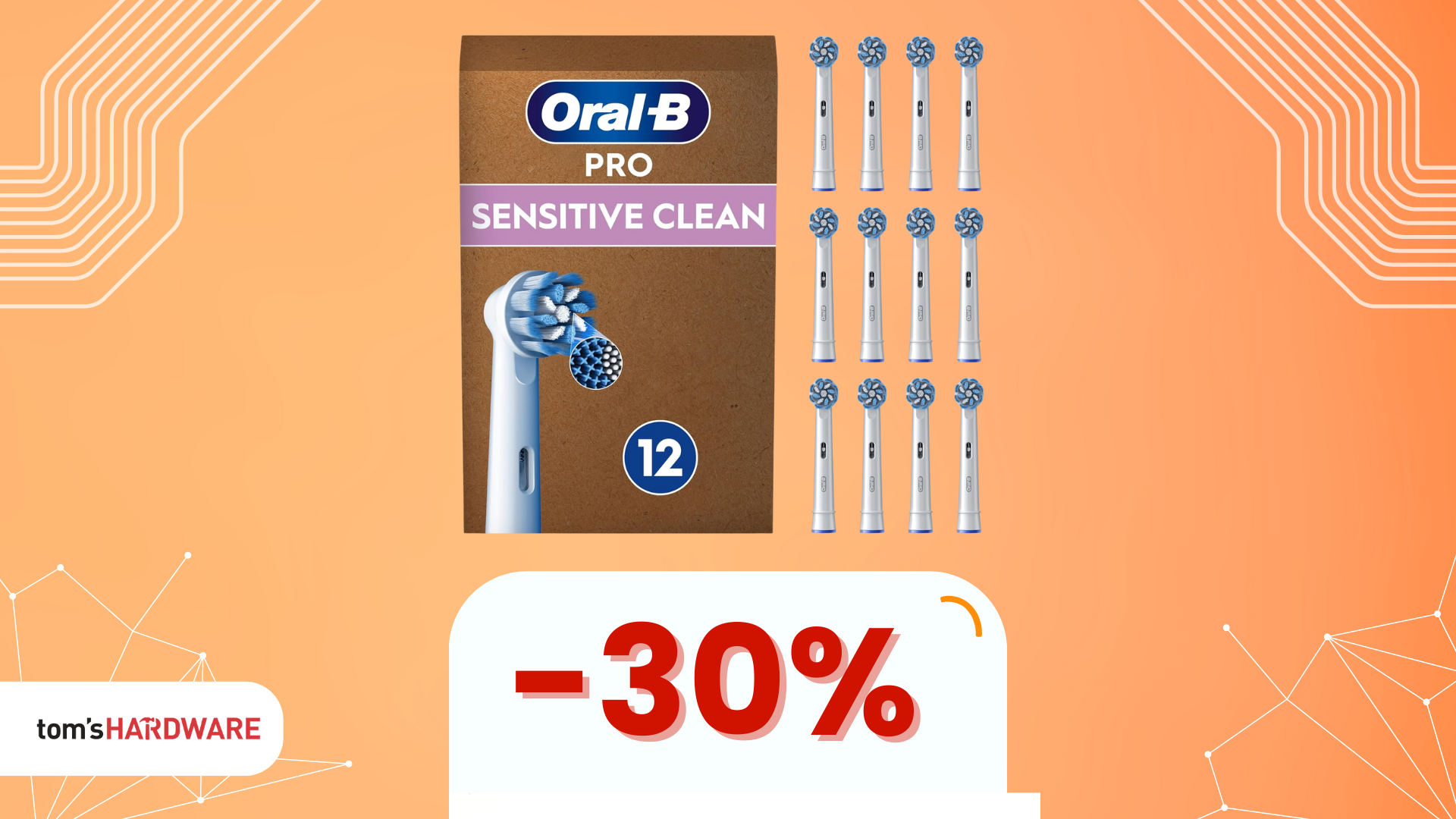 Per una corretta igiene orale, non fatevi scappare Oral-B Sensitive Clean a un prezzo SHOCK! (-30%)