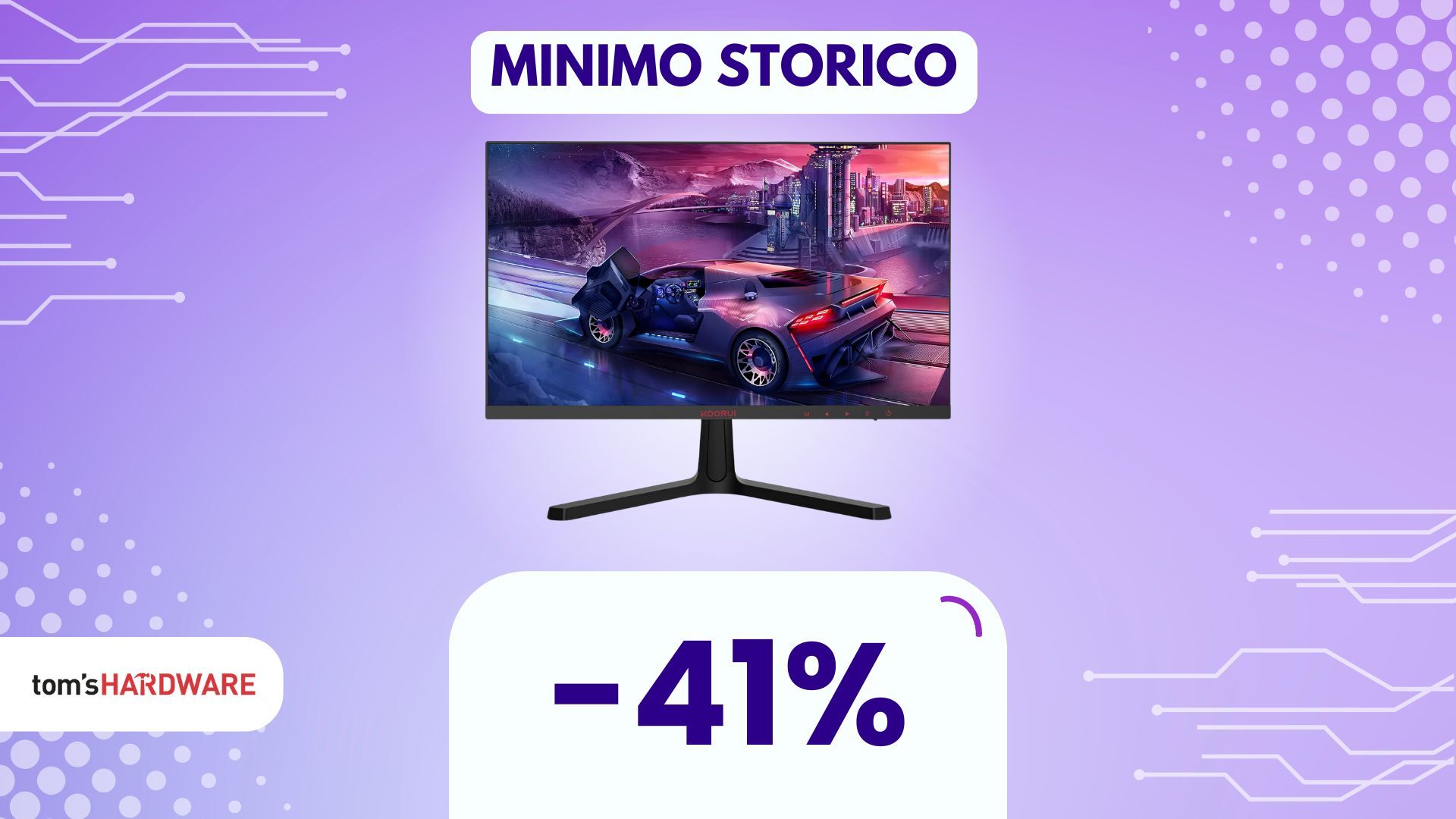 Meno di 100€ per questo monitor da gaming da 165Hz: che AFFARE!