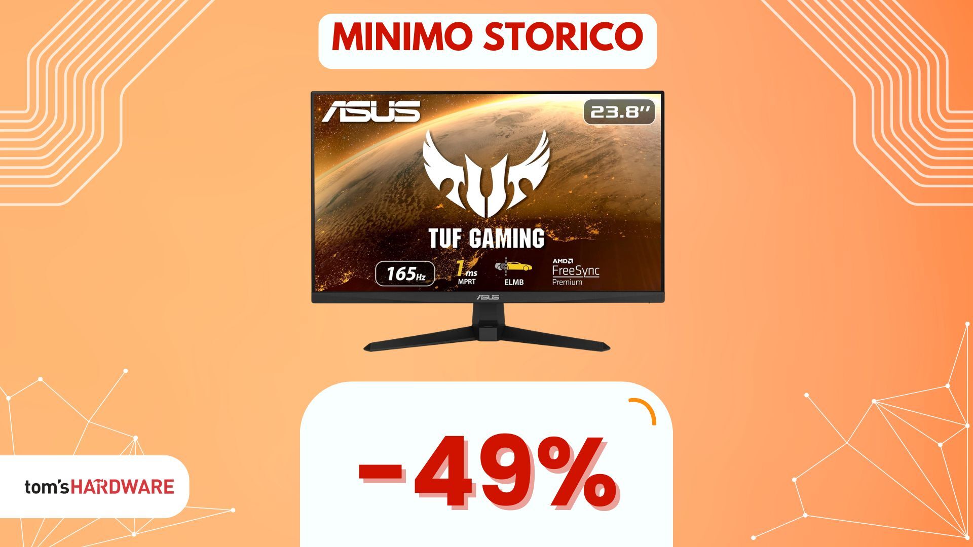 L'upgrade del tuo monitor da gaming oggi costa QUASI LA METÀ! (-49%)