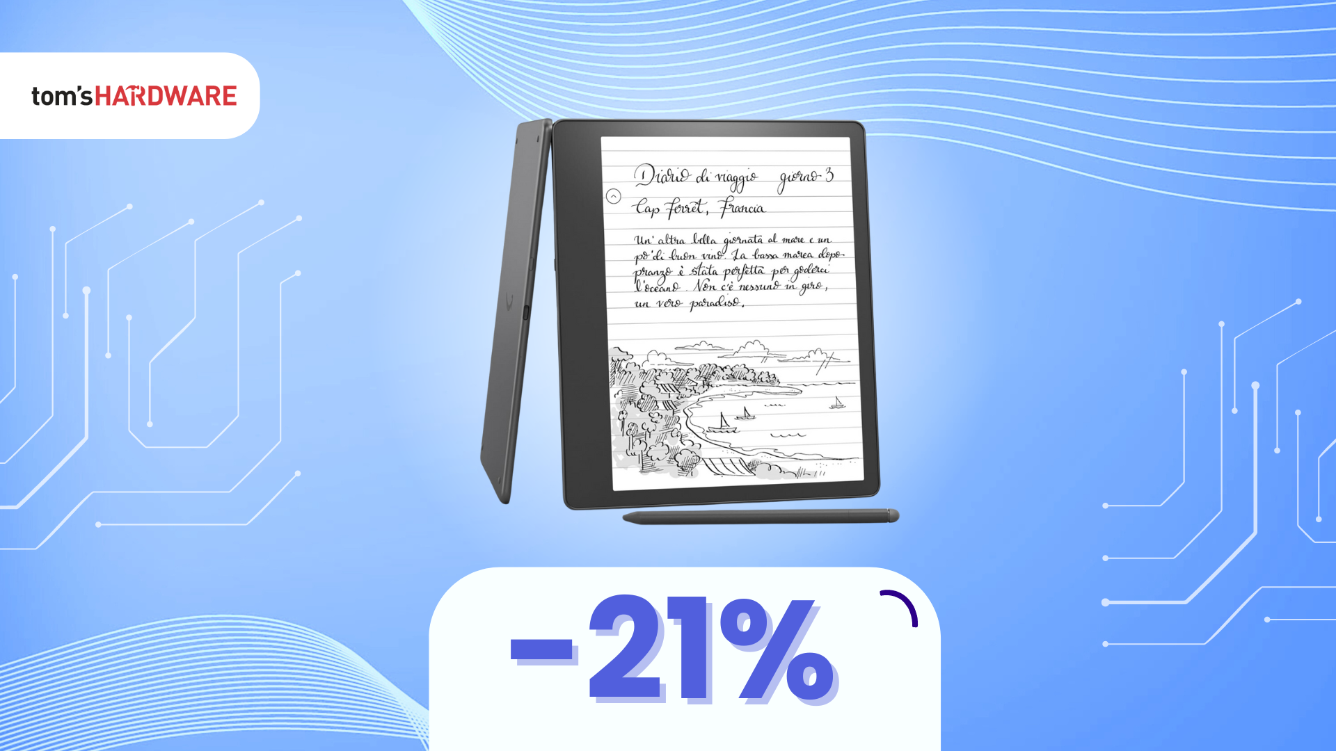 Come un tablet per leggere e studiare, ma meno costoso| Kindle Scribe a un prezzo SHOCK! (-21%)