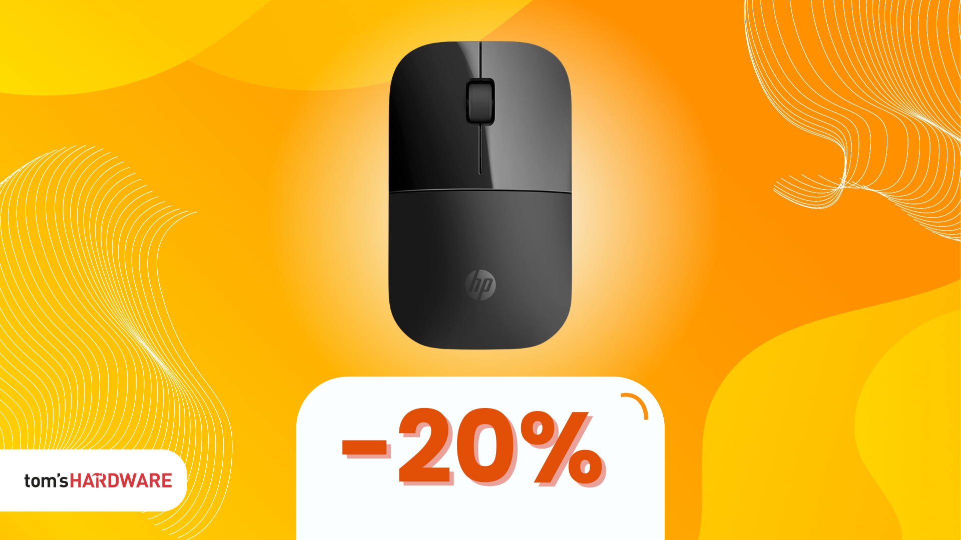 Mouse HP Z3700 wireless a un prezzo SHOCK! (-20%)