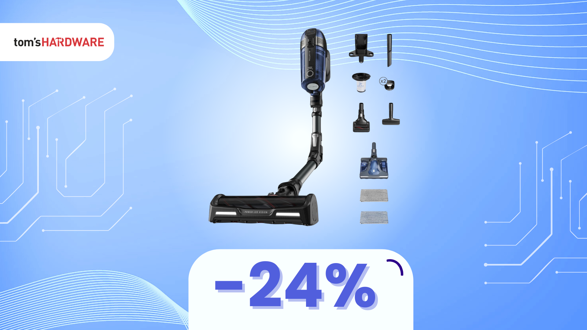 Rowenta X-Force 12.60 Aqua a solo 279€! Risparmi il 24%