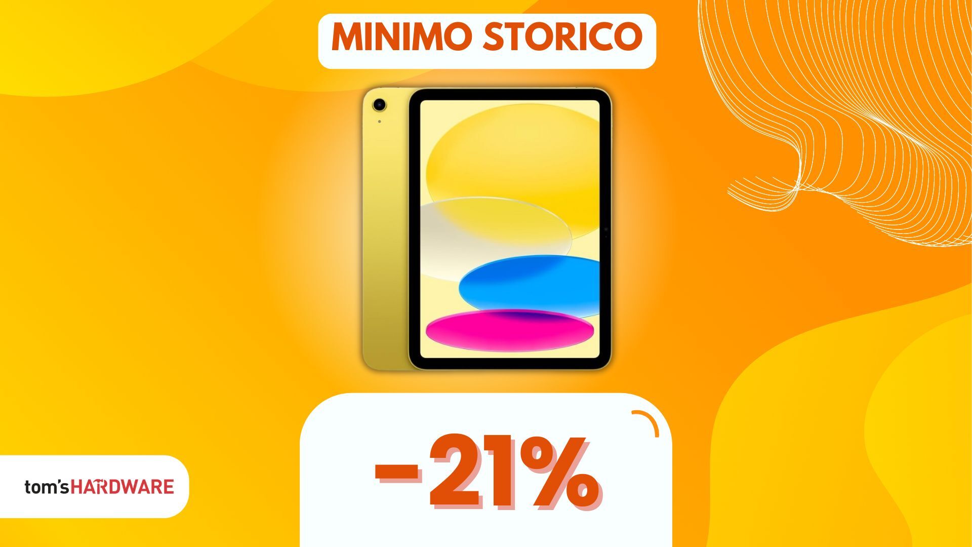 Non avete mai visto questo iPad da 10,9" ad un PREZZO PIÙ BASSO!