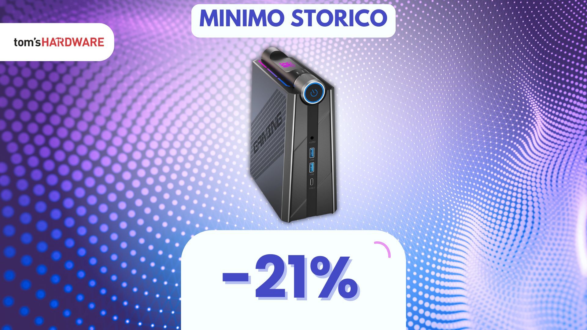 Tanta potenza in poco spazio: DOPPIO SCONTO su questo OTTIMO PC!