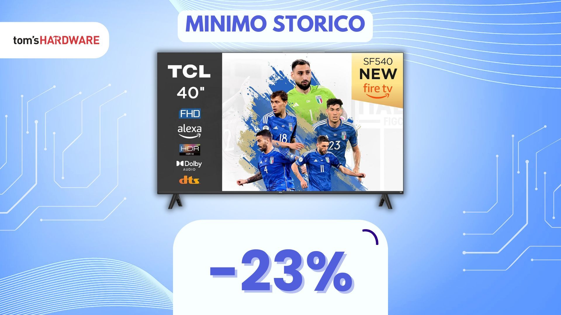 Il tuo cinema personale a meno di 200€ con questa OTTIMA Smart TV!