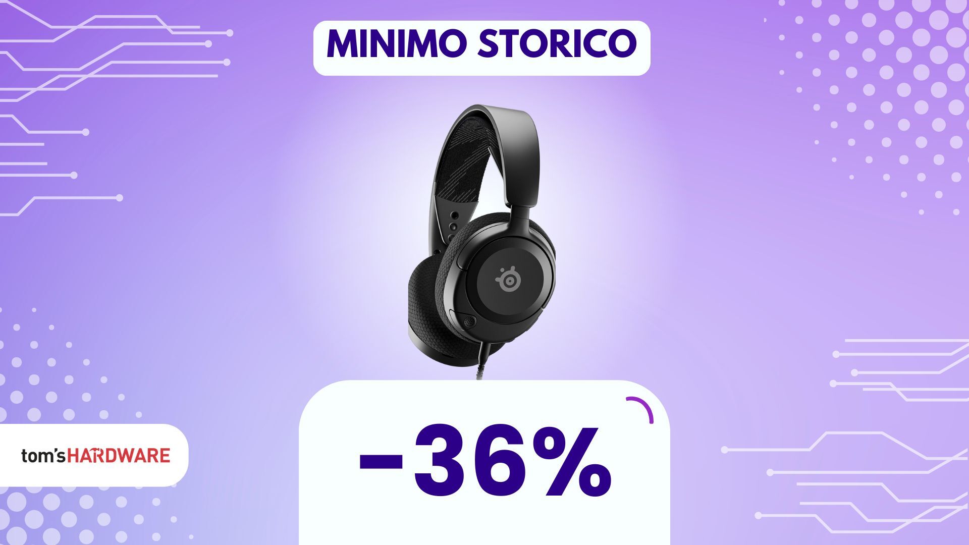 Audio OTTIMO su ogni piattaforma con queste cuffie da gaming SteelSeries al MINIMO! (-36%)