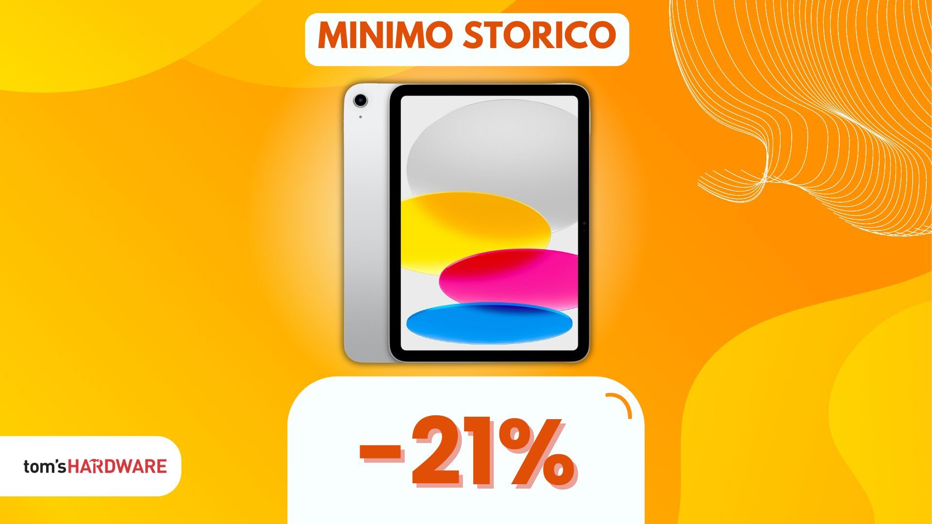 Creatività senza limiti in un solo tablet: SCONTO SHOCK sull'iPad da 10,9"!