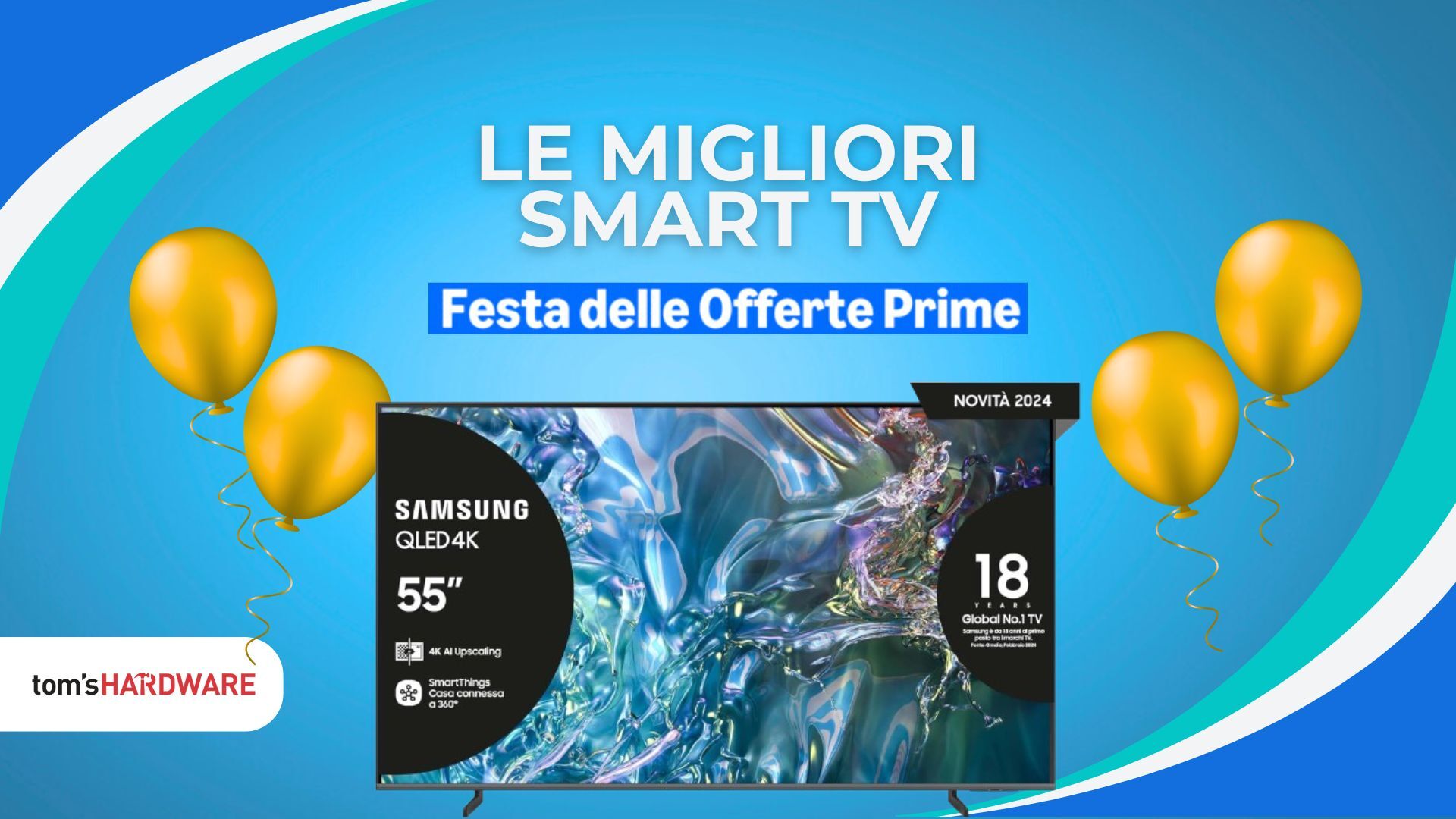 Festa delle Offerte Prime: le migliori smart TV in sconto