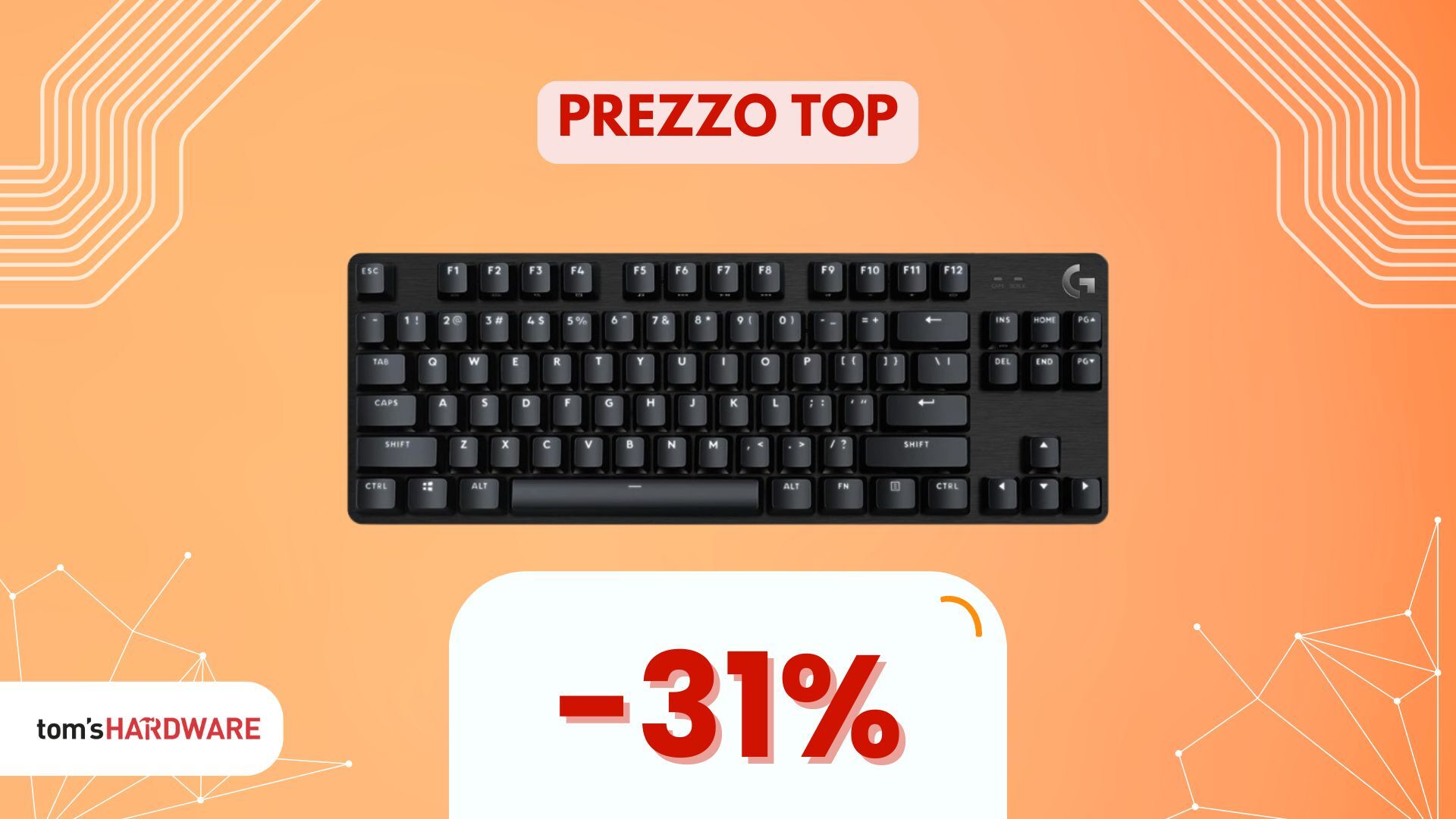 Niente tastierino numerico? Chi se ne frega, questa Logitech a 55€ è un affare