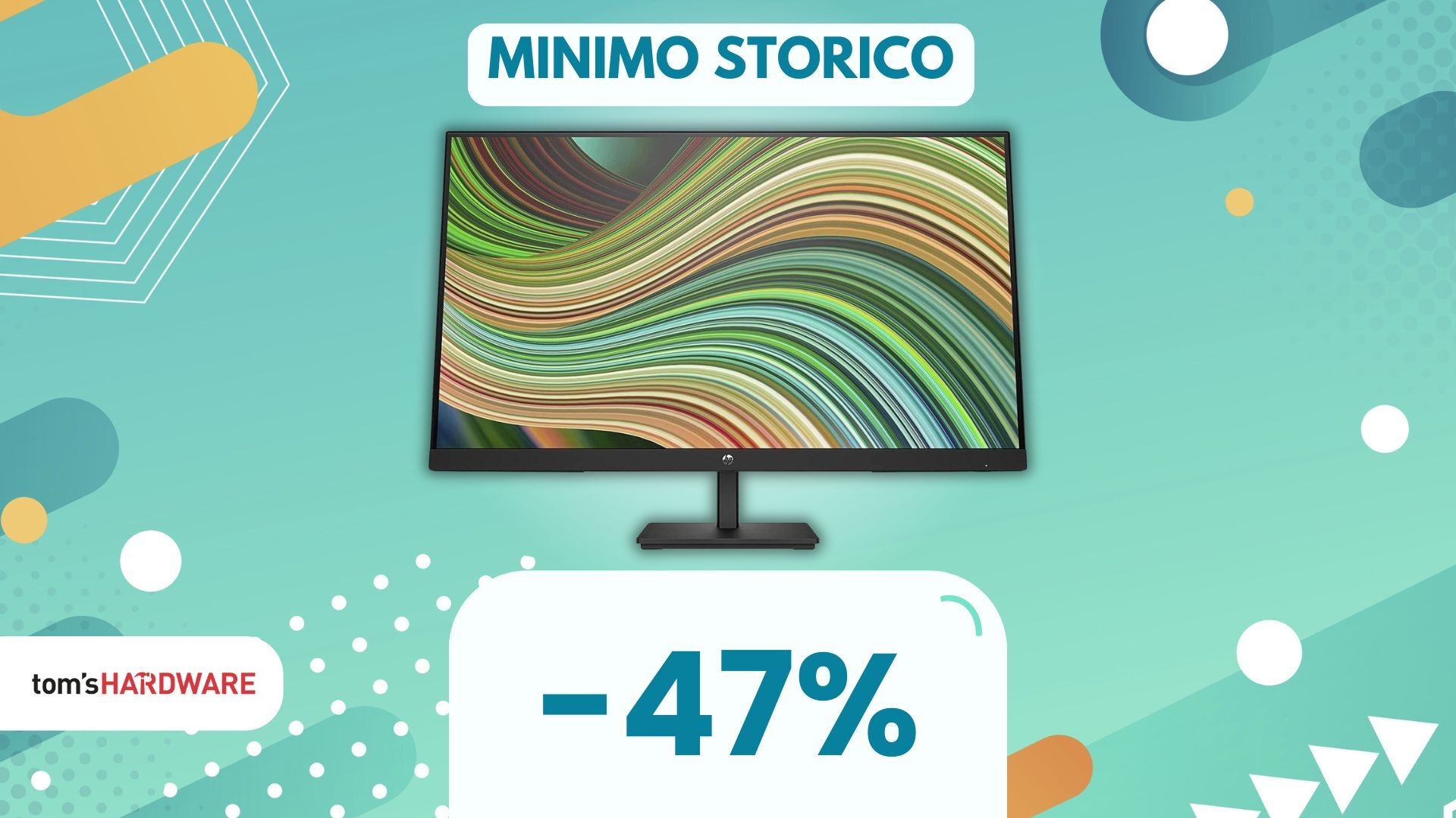 Elegante e comodo: questo monitor HP è PERFETTO per l'ufficio e costa MENO DI 100€! (-47%)