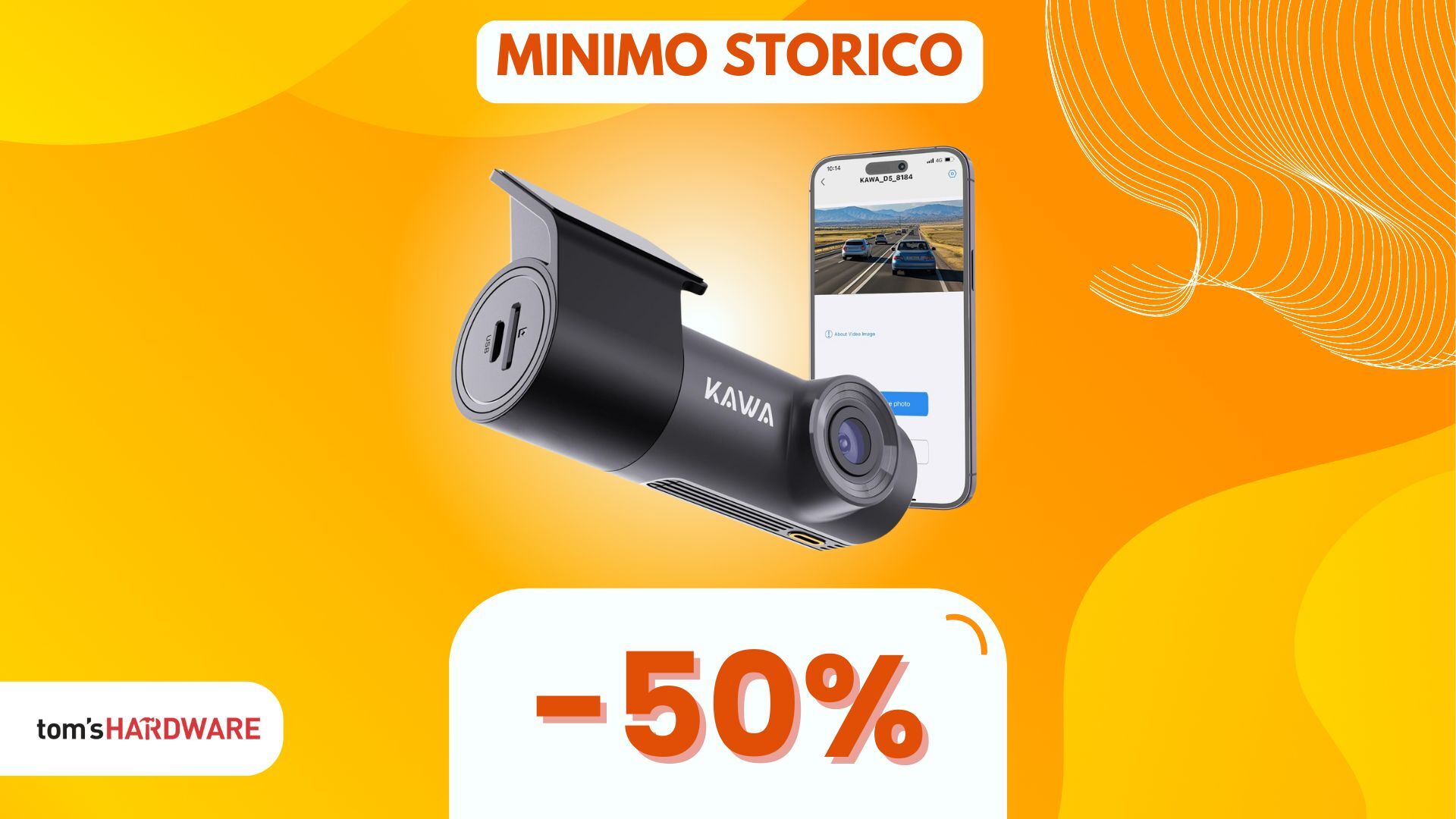 Grazie a questo COUPON puoi portati a casa una dash cam OTTIMA per soli 30€! (-50%)