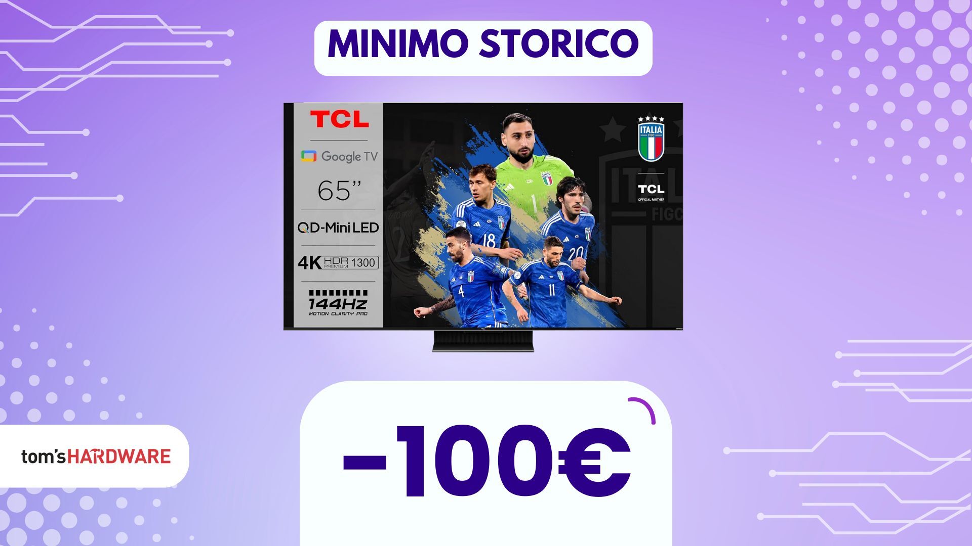 Questa ASSURDA Smart TV mini-led TCL da 144Hz non è mai costata meno! (-100€)