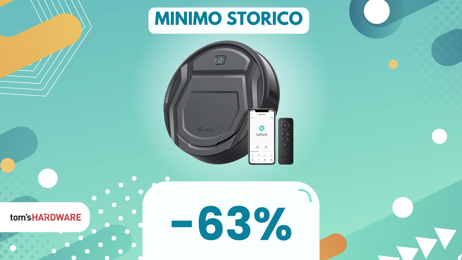 Ecco l'assistente pronto a girare in casa tua per aspirare polvere e peli: e CHE SCONTO! (-63%)