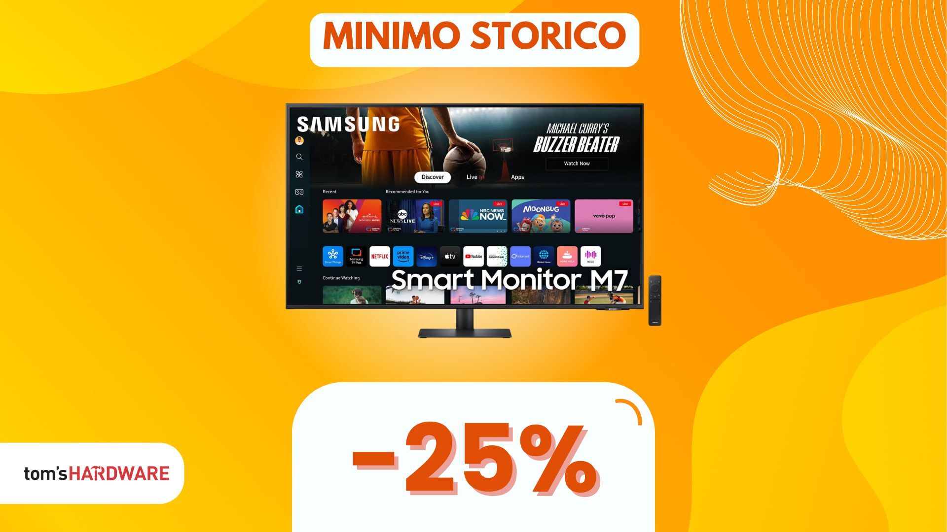 Meglio un monitor 4K o una Smart TV? Perché scegliere quando c'è questo gioiellino Samsung in SCONTO! (25%)