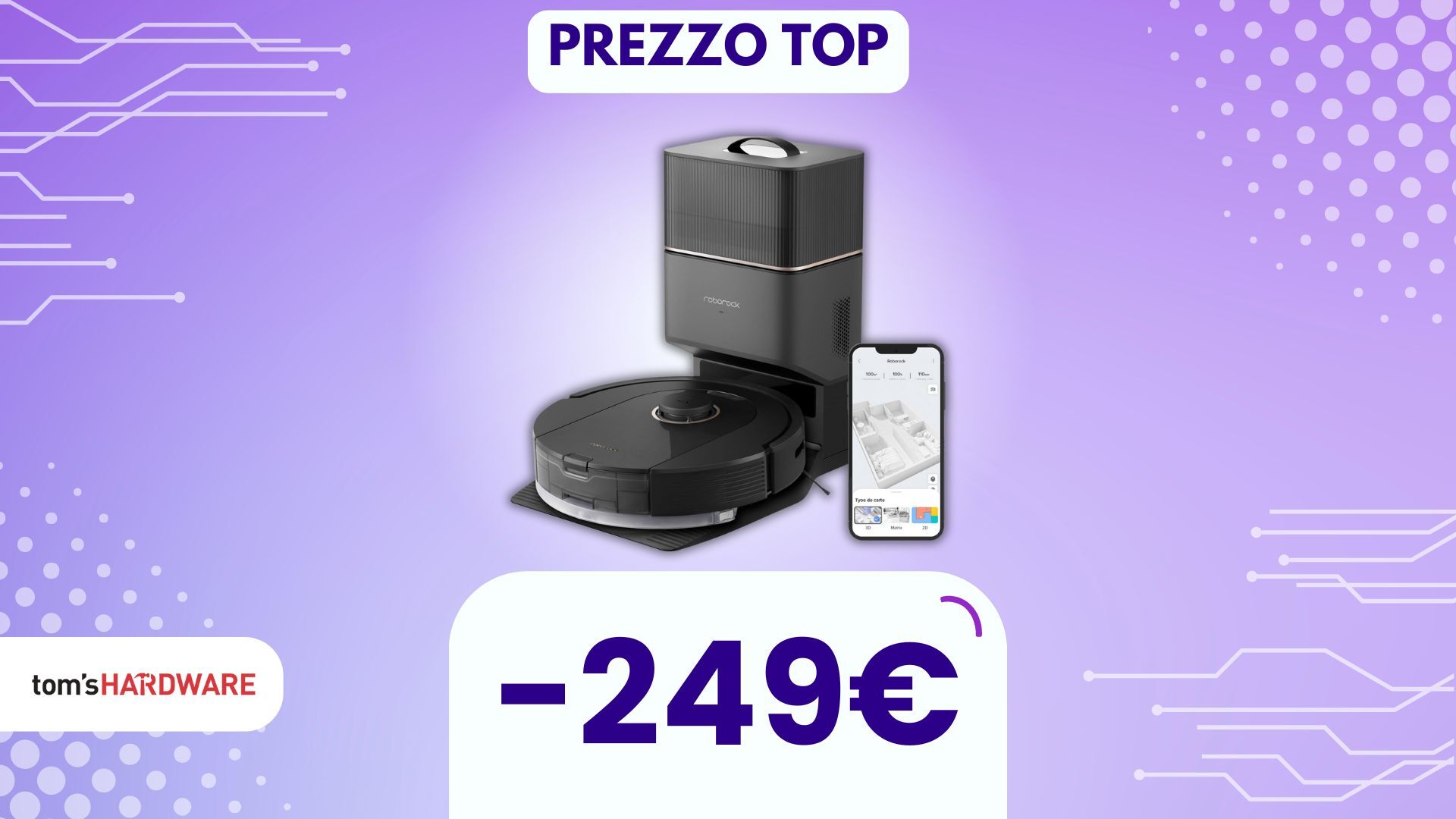 Saluta per sempre la polvere in casa: questo robot si svuota da solo e può lavare e aspirare tutto il giorno! (-249€)