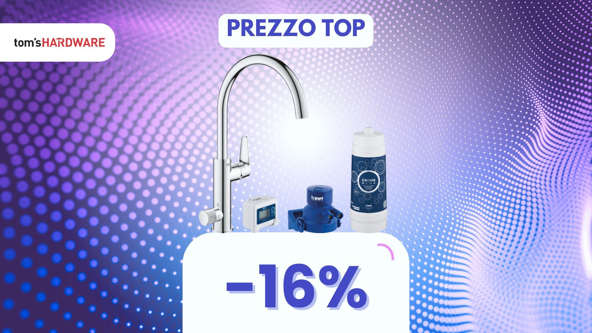 Il depuratore che ti farà dire ADDIO alle bottiglie di plastica è in SUPER SCONTO!