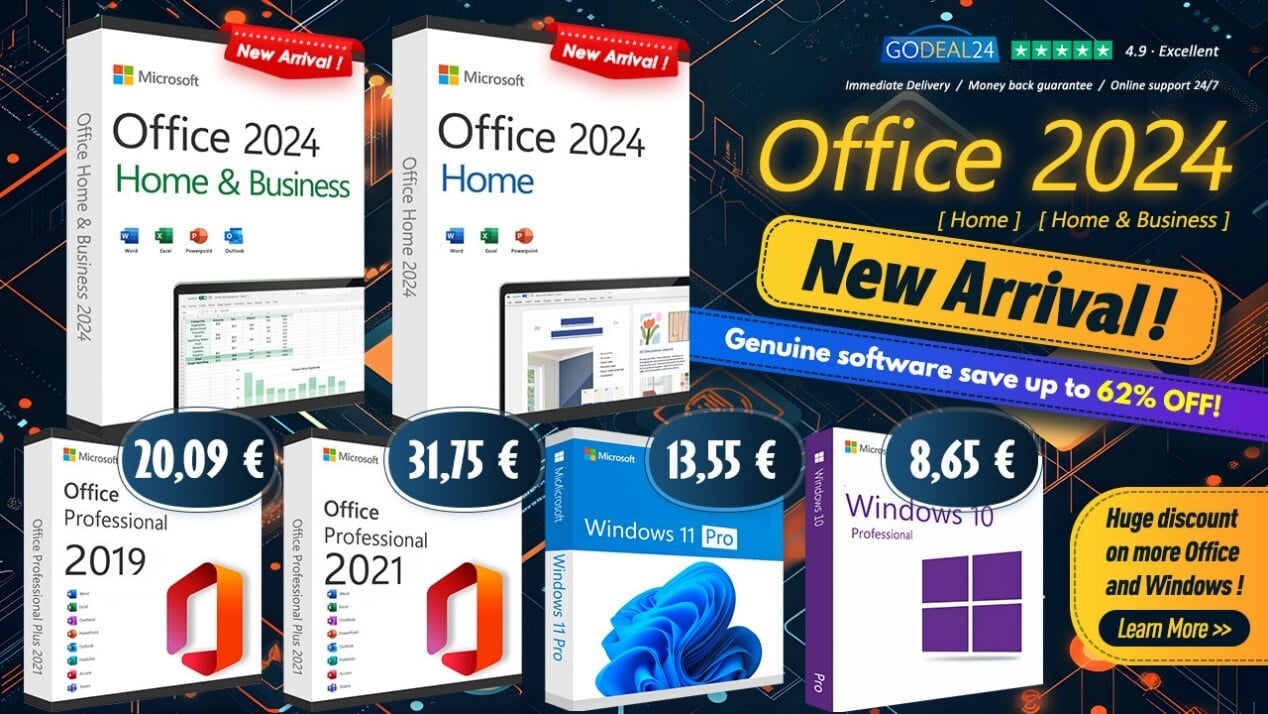 Licenze a vita di Office e Windows 11 in offerta a partire da 10€