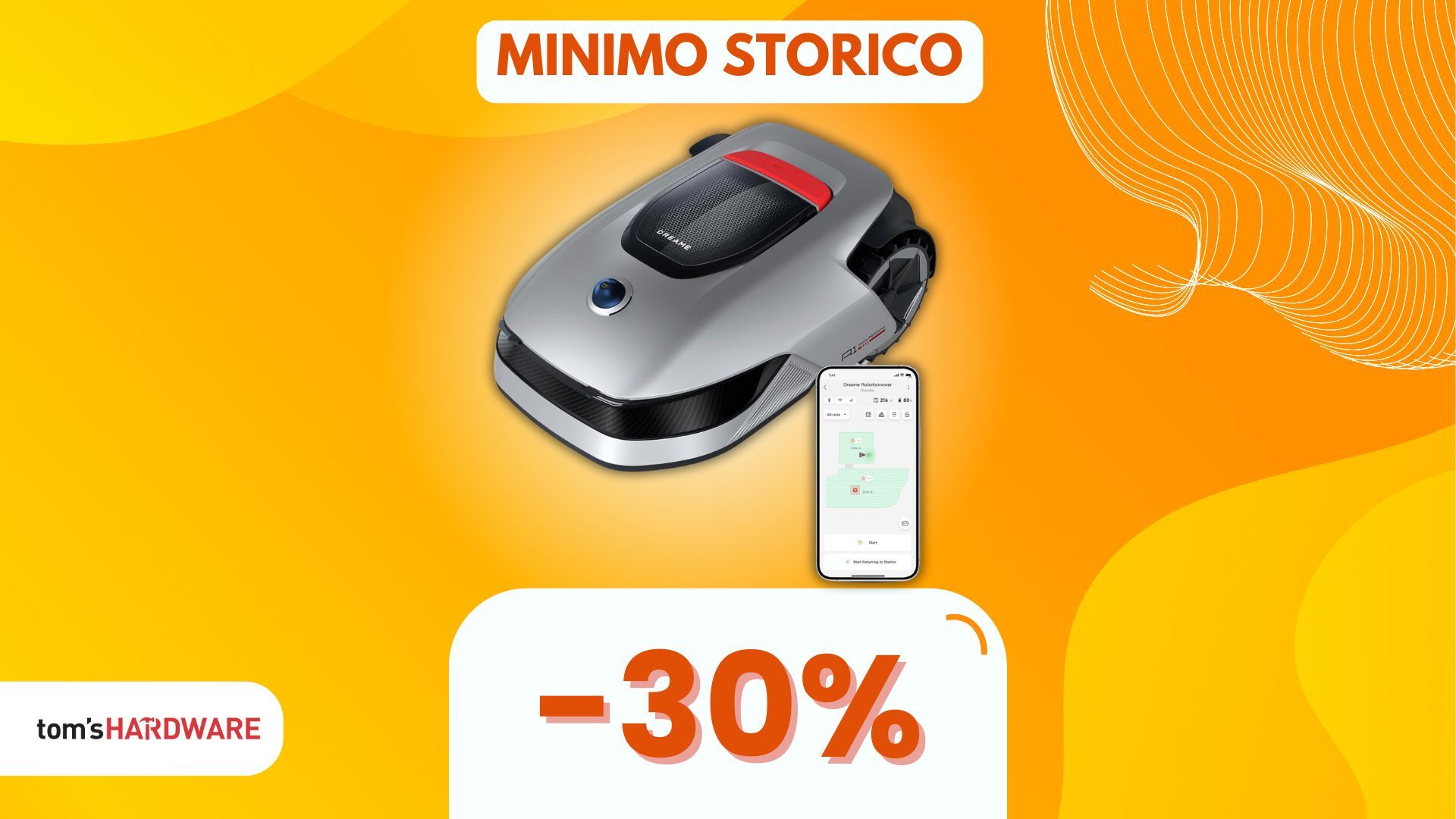 Giardino PERFETTO senza versare una goccia di sudore? Ti basta questo robot intelligente in SUPER SCONTO! (-30%)